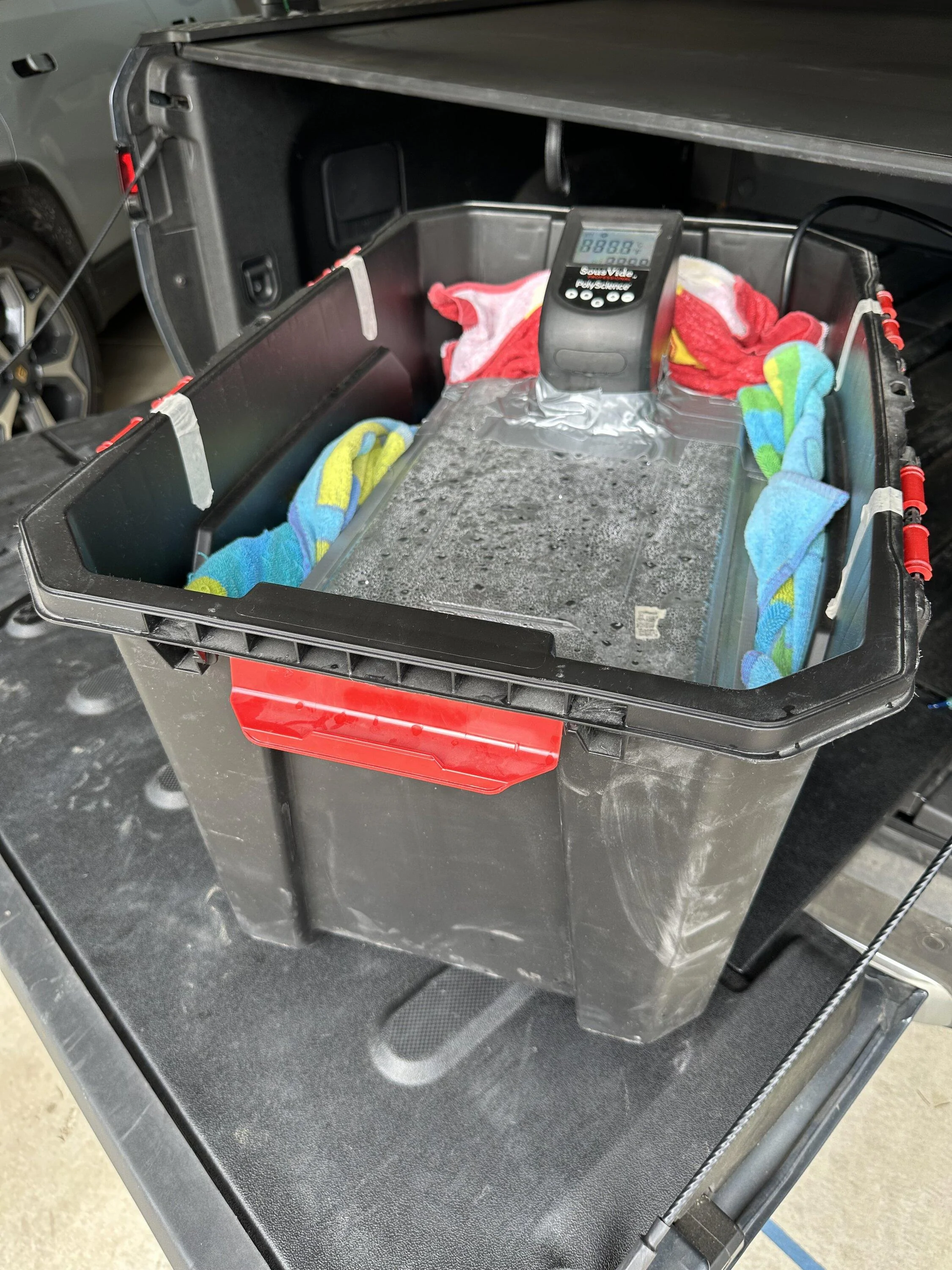 Rivian R1T R1S Cooking Xmas Dinner While Driving UPDATED IMG_2782