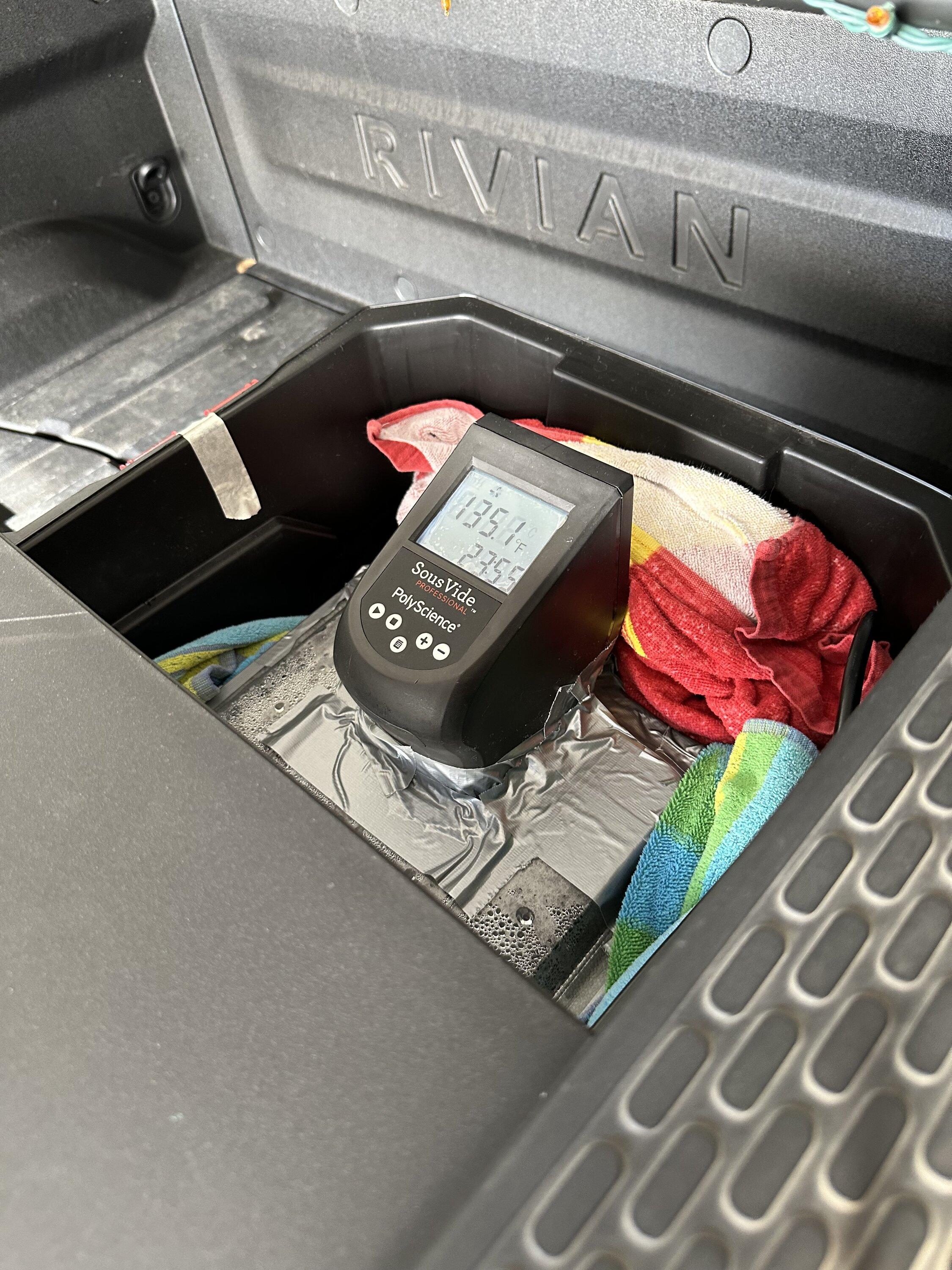 Rivian R1T R1S Cooking Xmas Dinner While Driving UPDATED IMG_2784