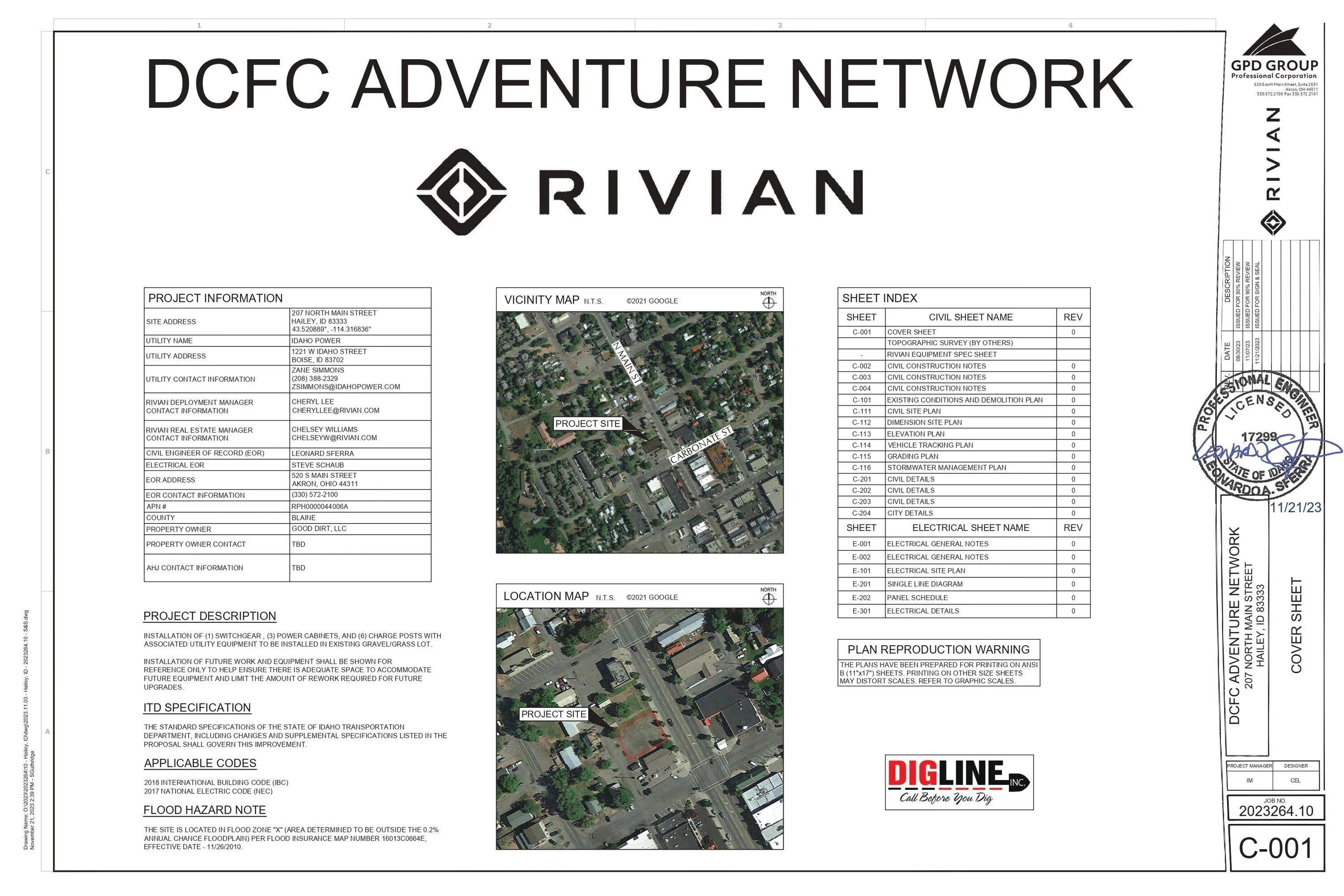 Rivian R1T R1S RAN Rivian Charging Stations Locations Map via Google Maps Hailey ID_1