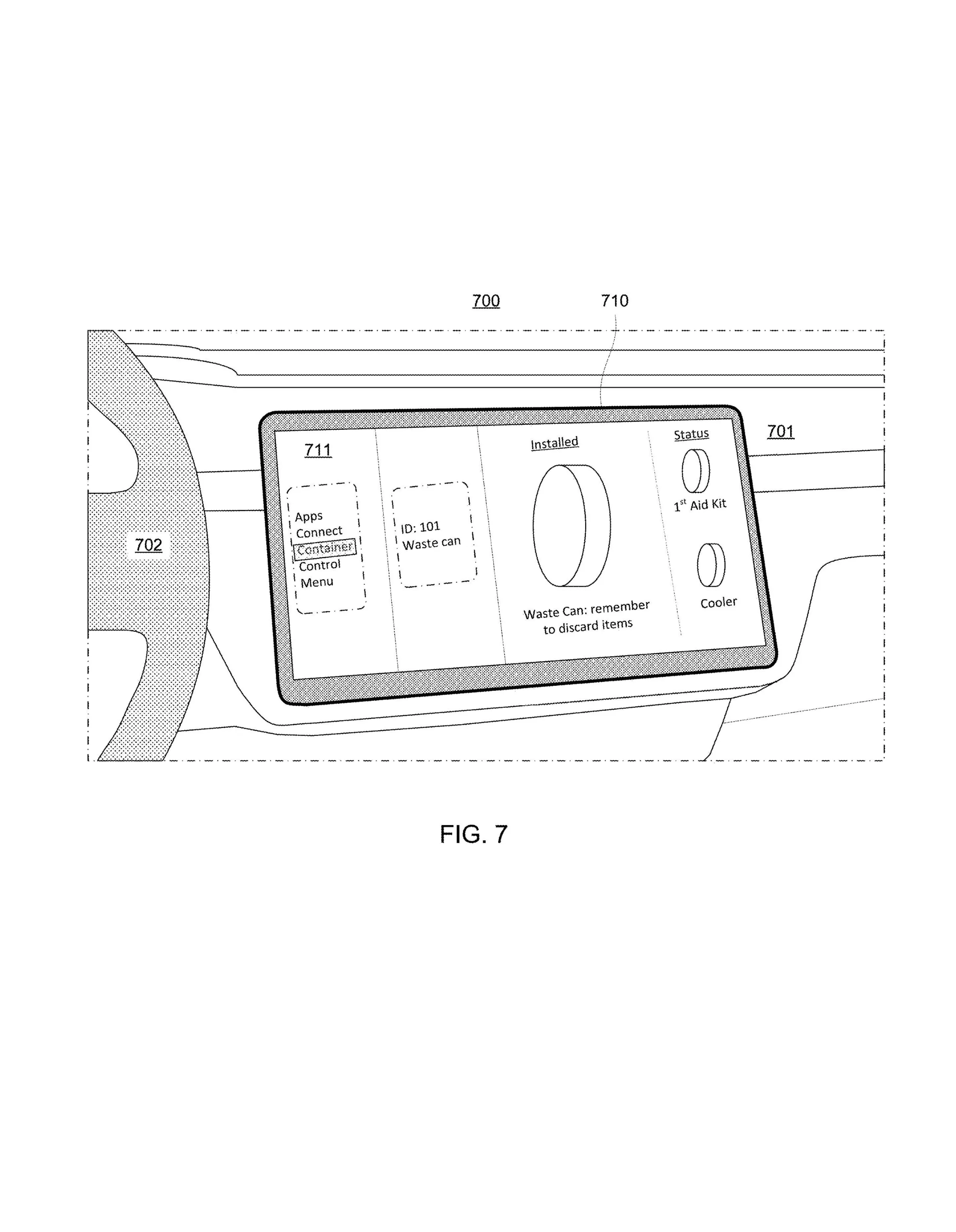 Rivian R1T R1S Rivian R1S Full Sized Spare Tire Patent w/ waste can, a food cooler, or a first aid kit Untitled (4)