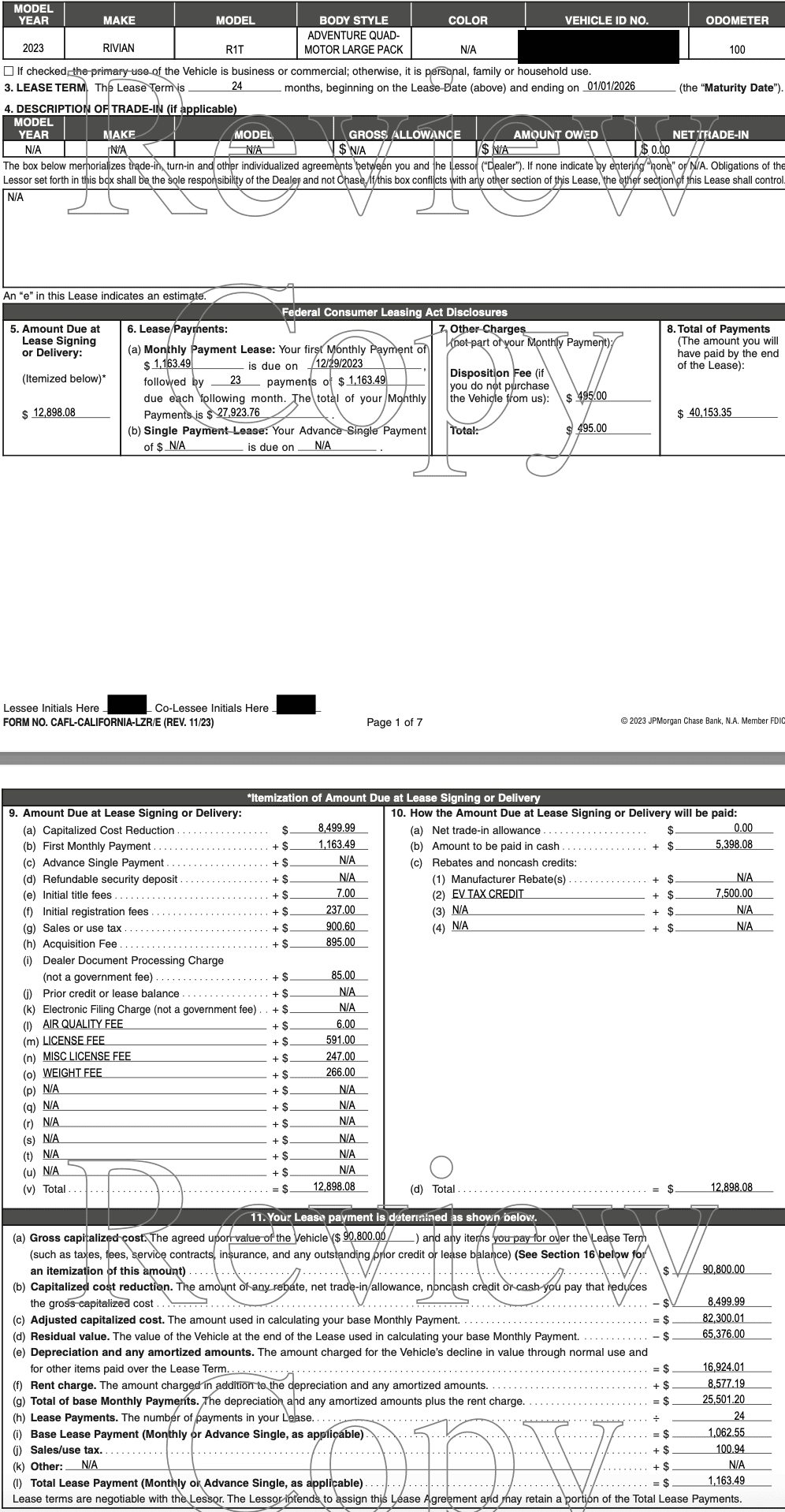 Rivian R1T R1S Rivian R1T Leasing Now Available Screenshot 2023-12-29 at 10.04.57 PM