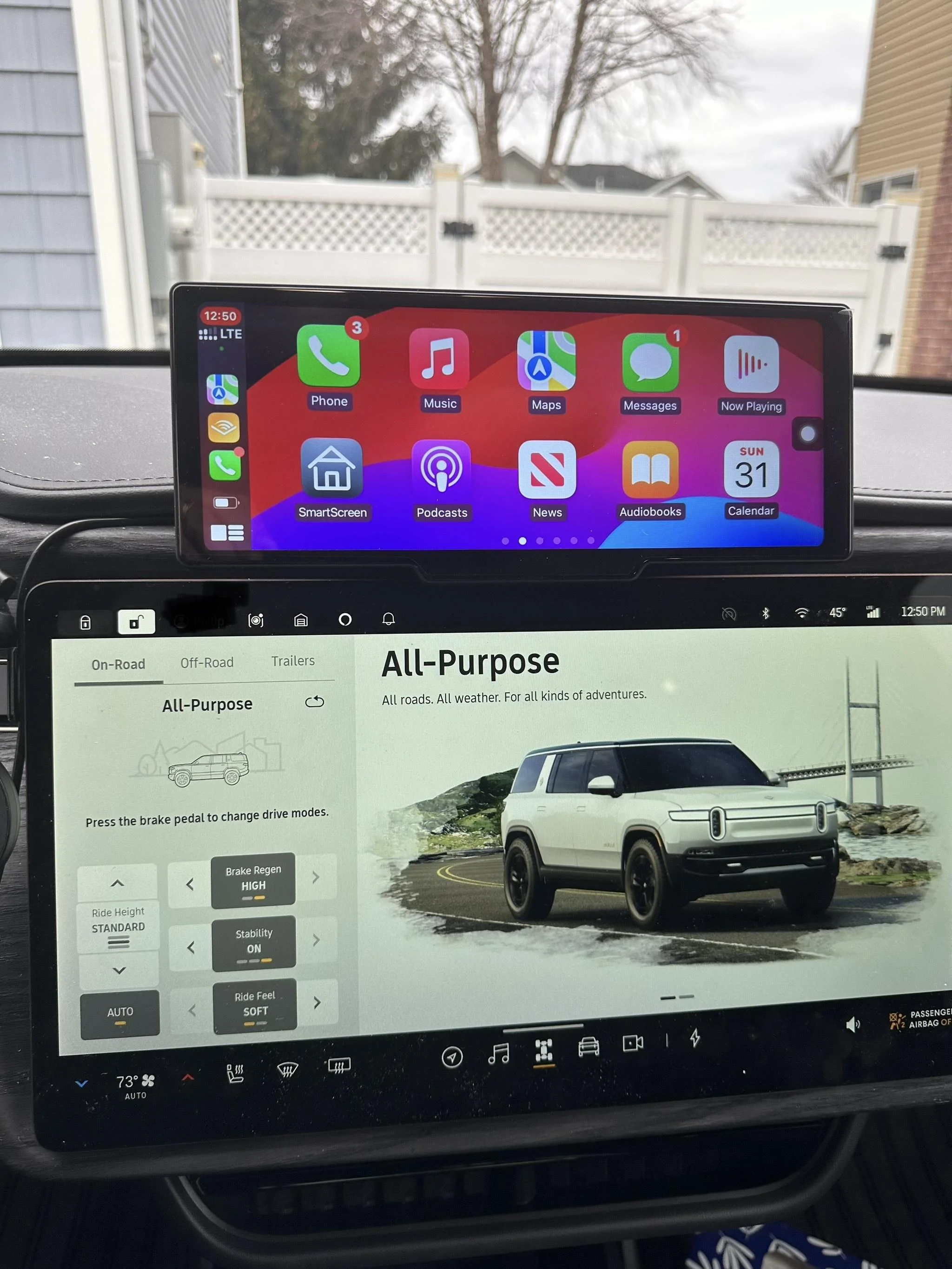 Rivian R1T R1S Master Thread: JEBINC’s installation tips and review of 1EV / EV Sportline CarPlay / Android Auto display kit IMG_8934