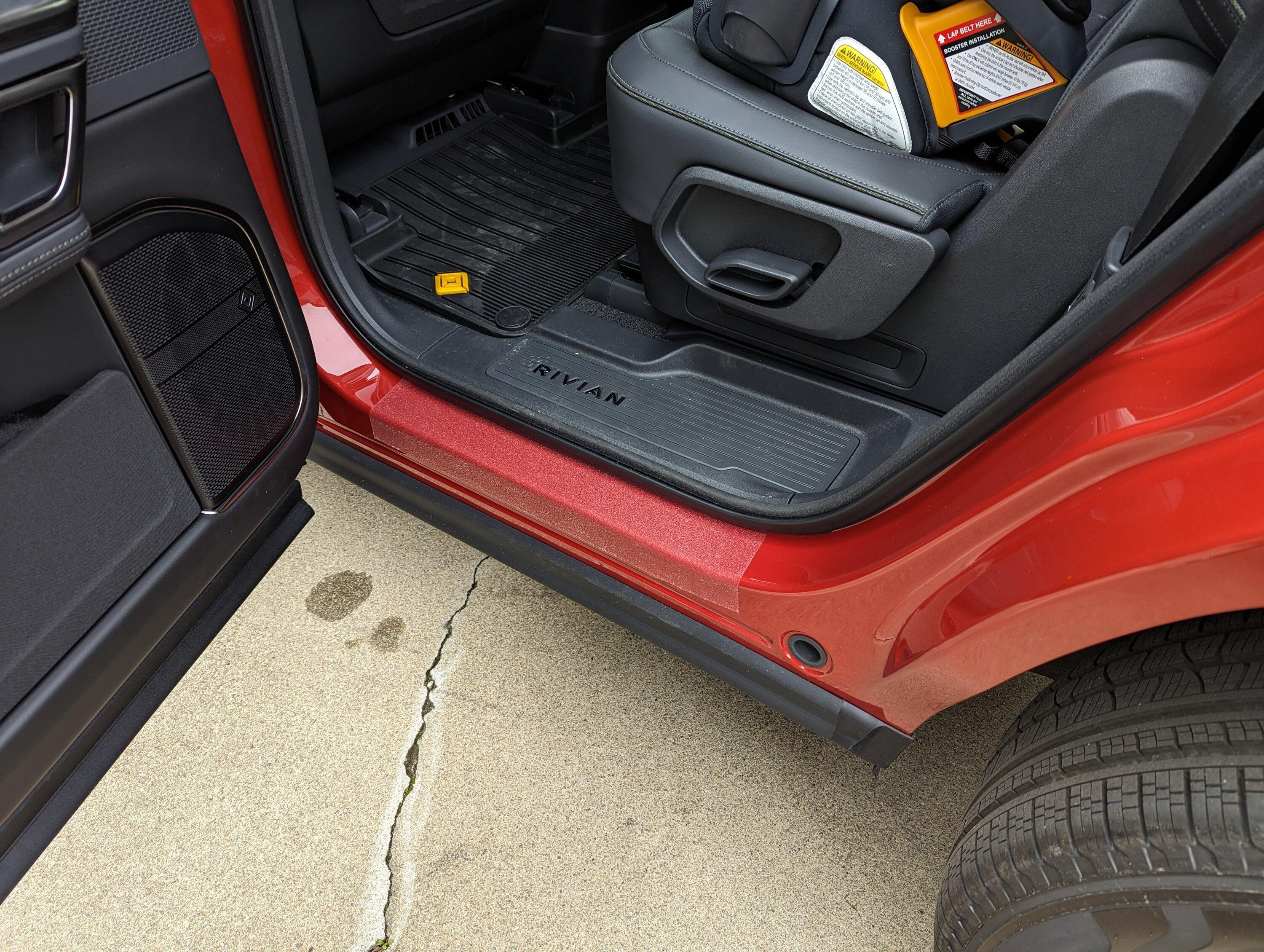 Rivian R1T R1S Aftermarket door sill covers ? PXL_20231231_224150488