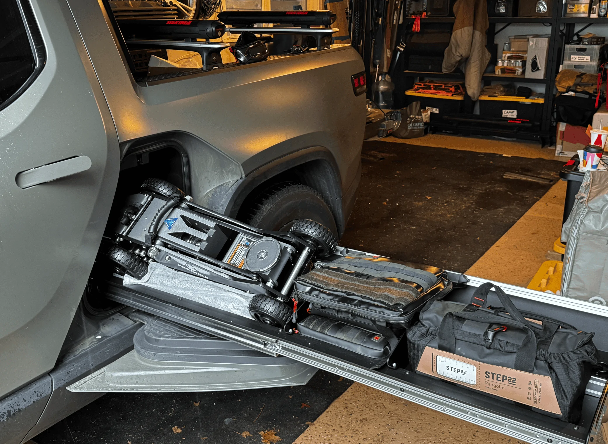 Rivian R1T R1S What Do You Keep In Your Rivian for Recovery? 1704160514699