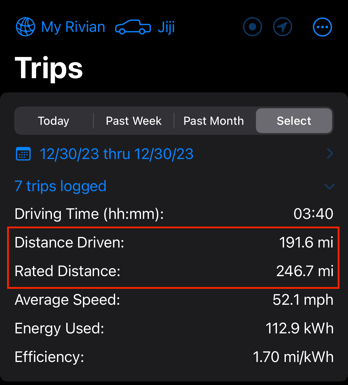 Rivian R1T R1S Cybertruck Highway Range Test by Out Of Spec 1704385007162