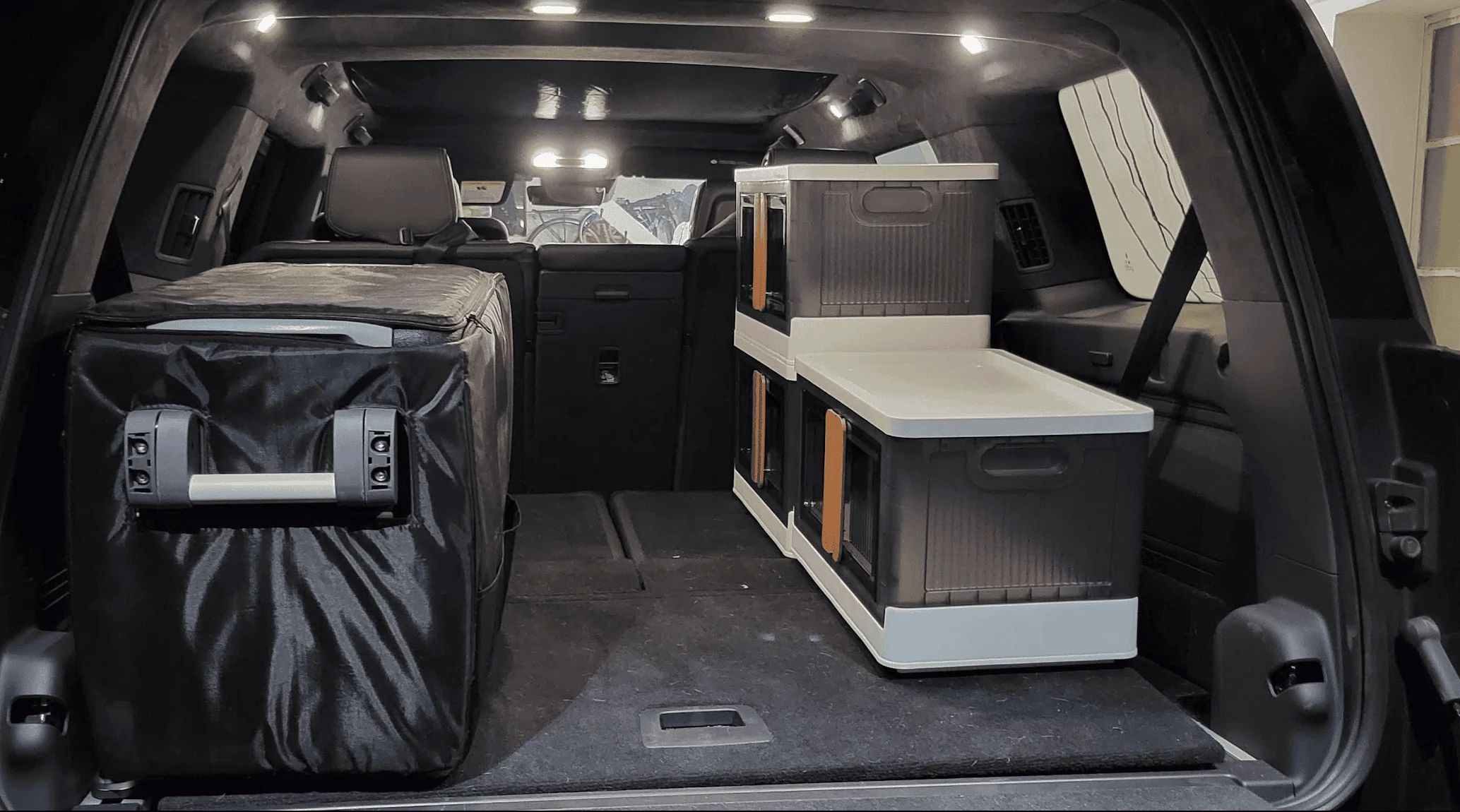 Rivian R1T R1S 2,333 mi Winter Trip from New York to Georgia in R1S with an iKamper 1704398023453