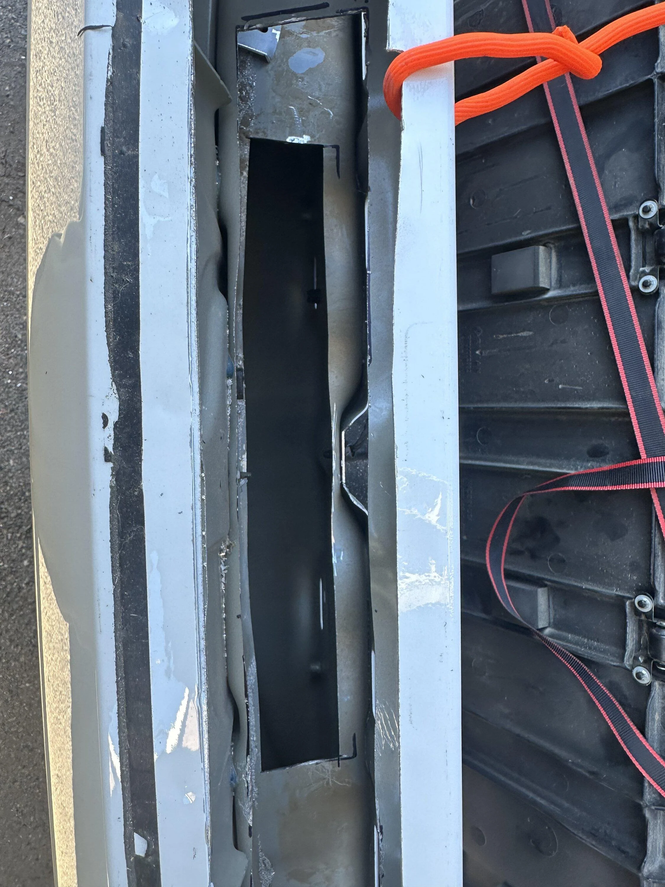 Rivian R1T R1S DIY mod - Adding hidden tailgate step ladder on R1T IMG_1338