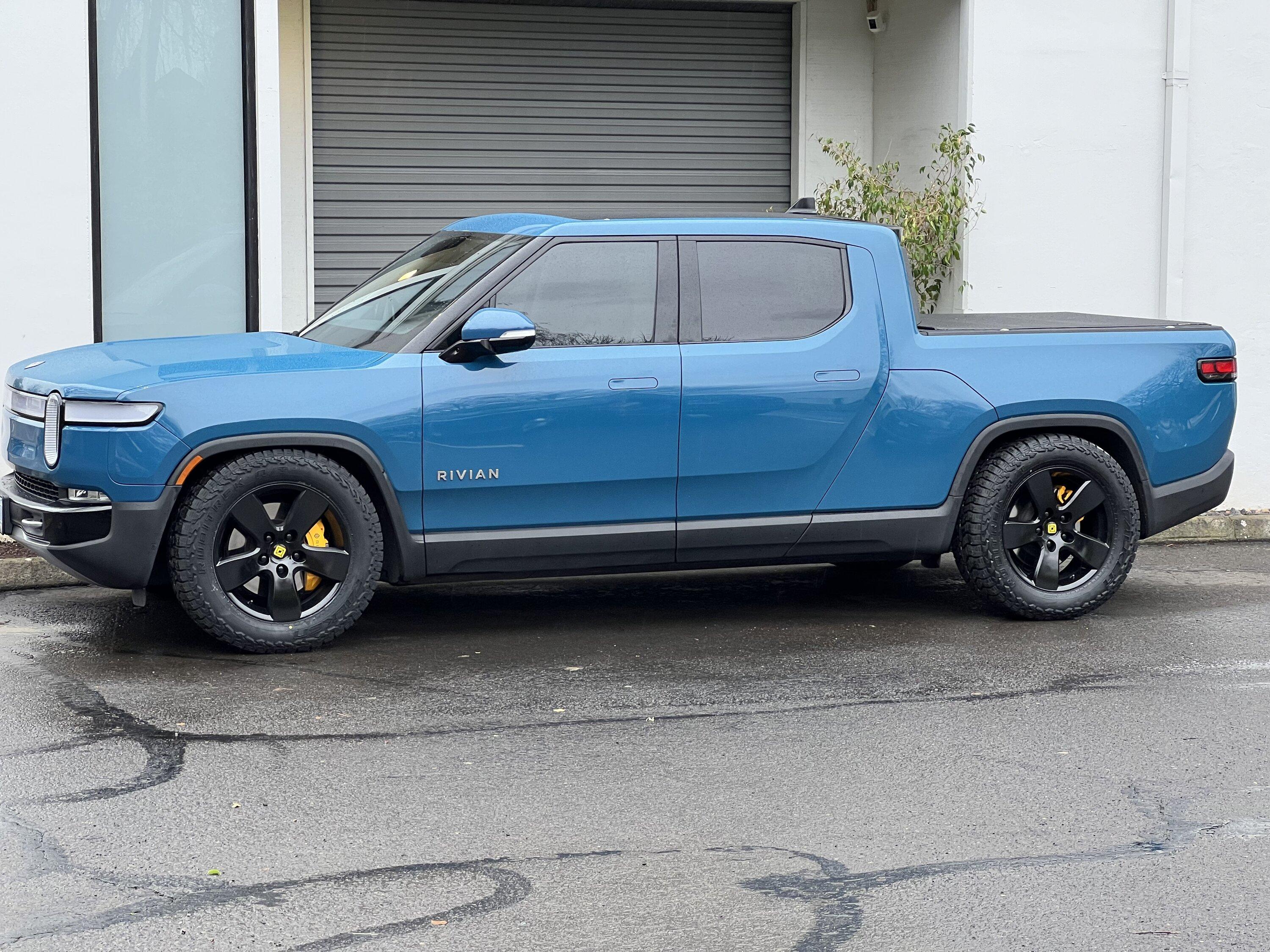 Rivian R1T R1S Affordable Winter Wheels Setup: Ram 2363 IMG_2349