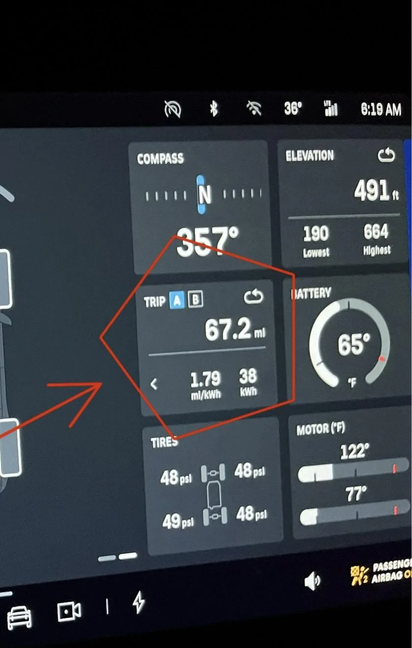Rivian R1T R1S Is Rivian's efficiency / estimated range accurate? - R1T Dual Motor IMG_1304
