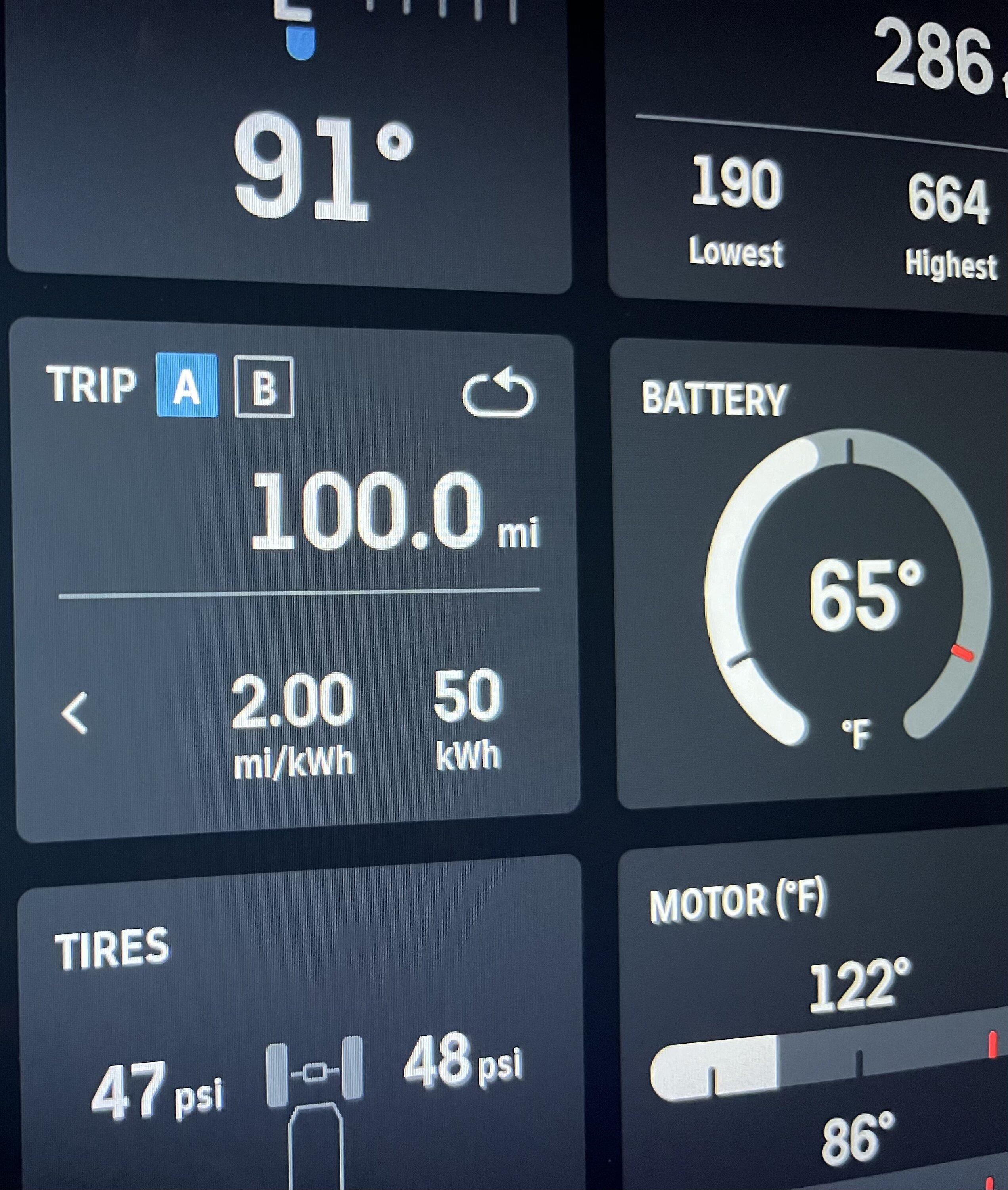 Rivian R1T R1S Is Rivian's efficiency / estimated range accurate? - R1T Dual Motor IMG_1305