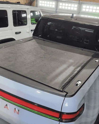 Rivian R1T R1S RMaxx Soft Tonneau Roll-up Bed Cover bed-cover-1
