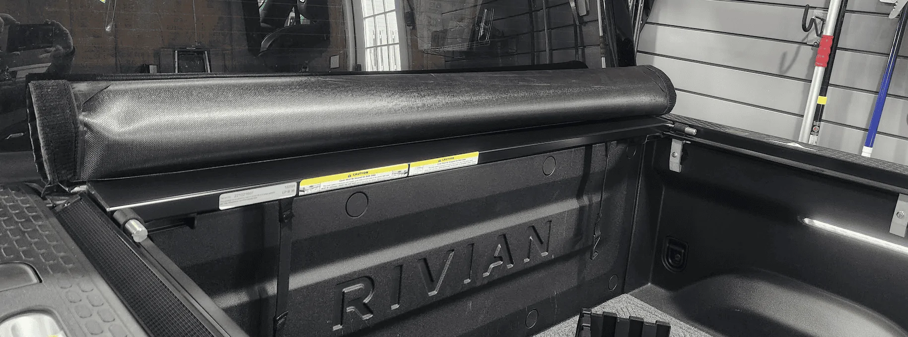 Rivian R1T R1S RMaxx Soft Tonneau Roll-up Bed Cover bed-cover-5