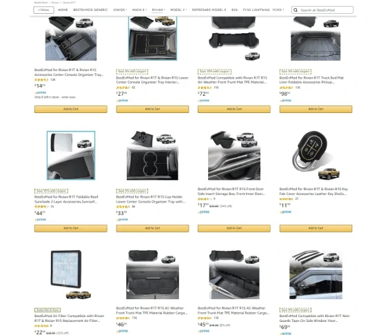 Rivian R1T R1S 【BestEvMod】Pet Seat Cover Specially Designed for Rivian! 1704765656442