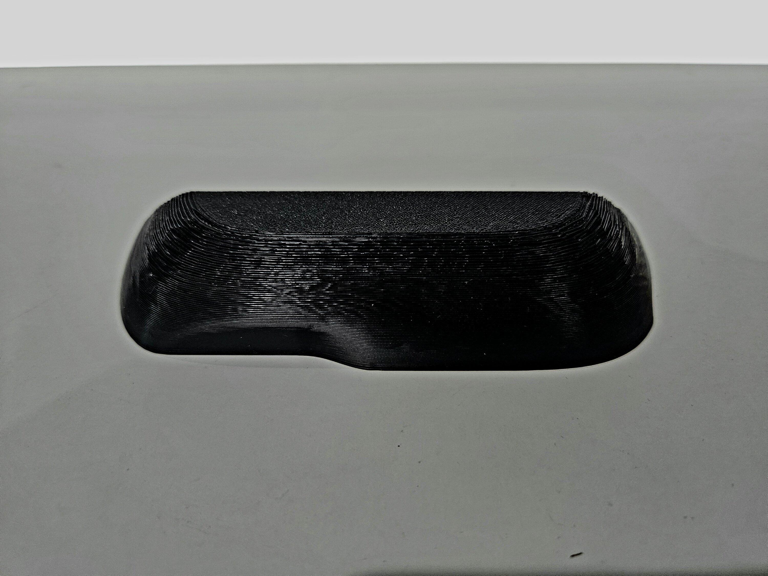 Rivian R1T R1S My 3D printed OEM-looking Camp Speaker Drawer 20240109_203507