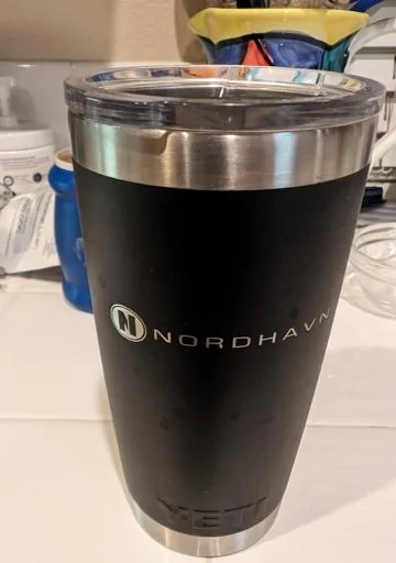 Rivian R1T R1S What reusable water bottle actually fits in the R1T/R1S? Nordhavn tumbler sm