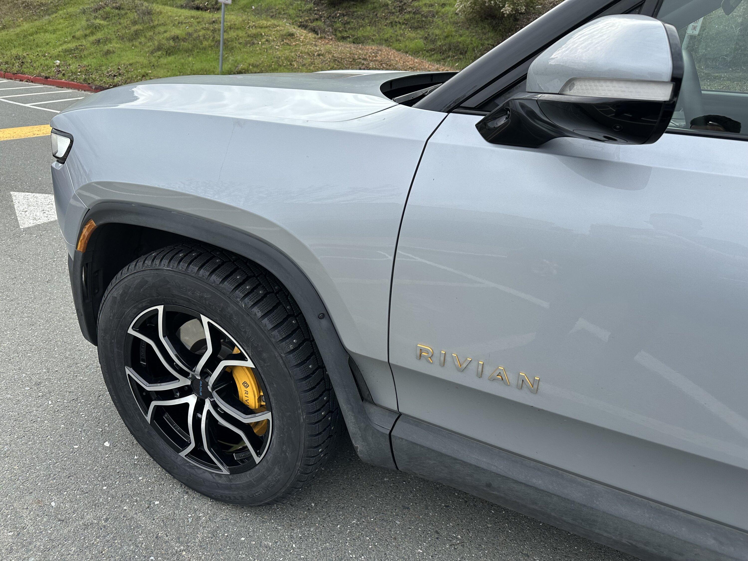 Rivian R1T R1S Ordered new 20” wheel with +48mm offset from Tirerack IMG_2054