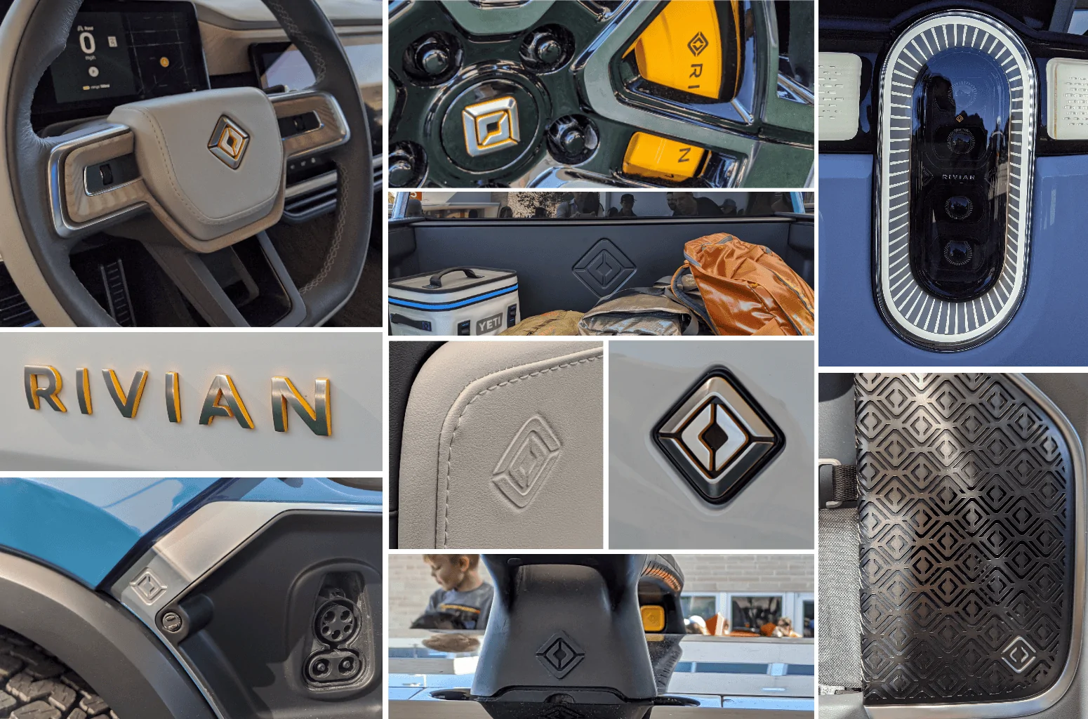 Rivian R1T R1S Badge appreciation thread Rivian Branding