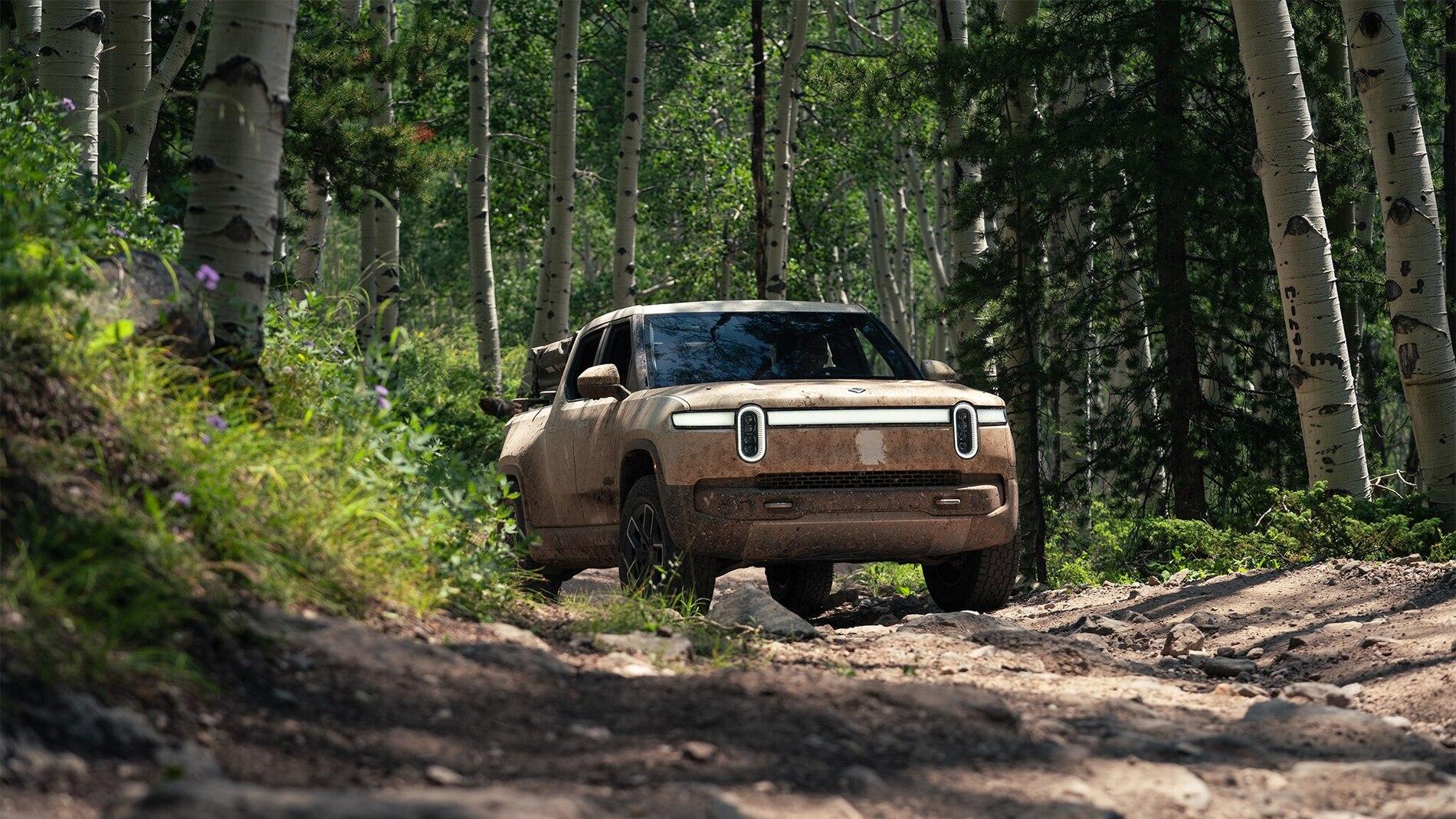 Rivian R1T R1S Part 2: We Drive the 2022 Rivian R1T Off-Road Across the Trans-America Trail - by MotorTrend Rivian_TAT_Leg_3-09