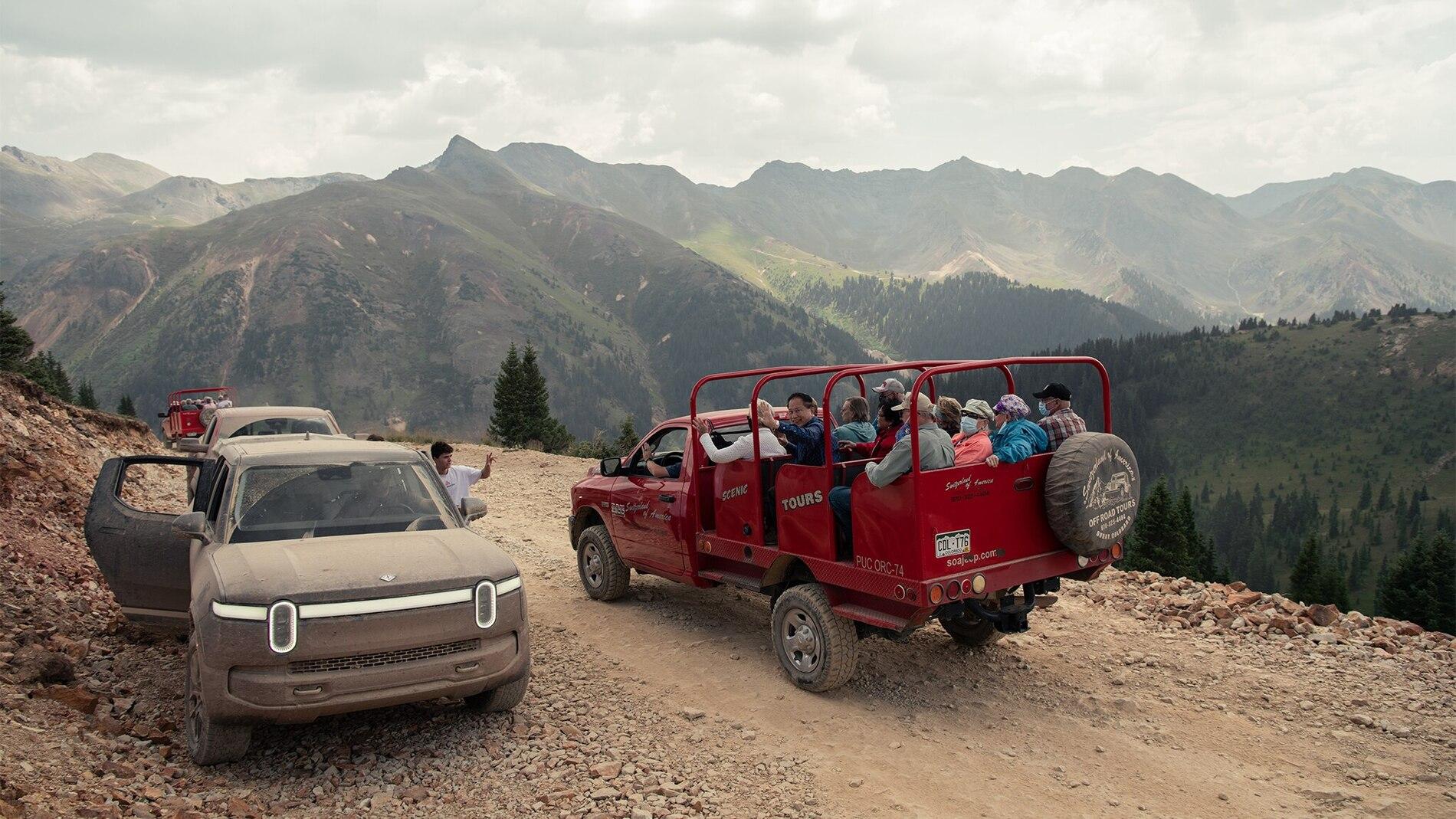 Rivian R1T R1S Part 2: We Drive the 2022 Rivian R1T Off-Road Across the Trans-America Trail - by MotorTrend Rivian_TAT_Leg_3-11