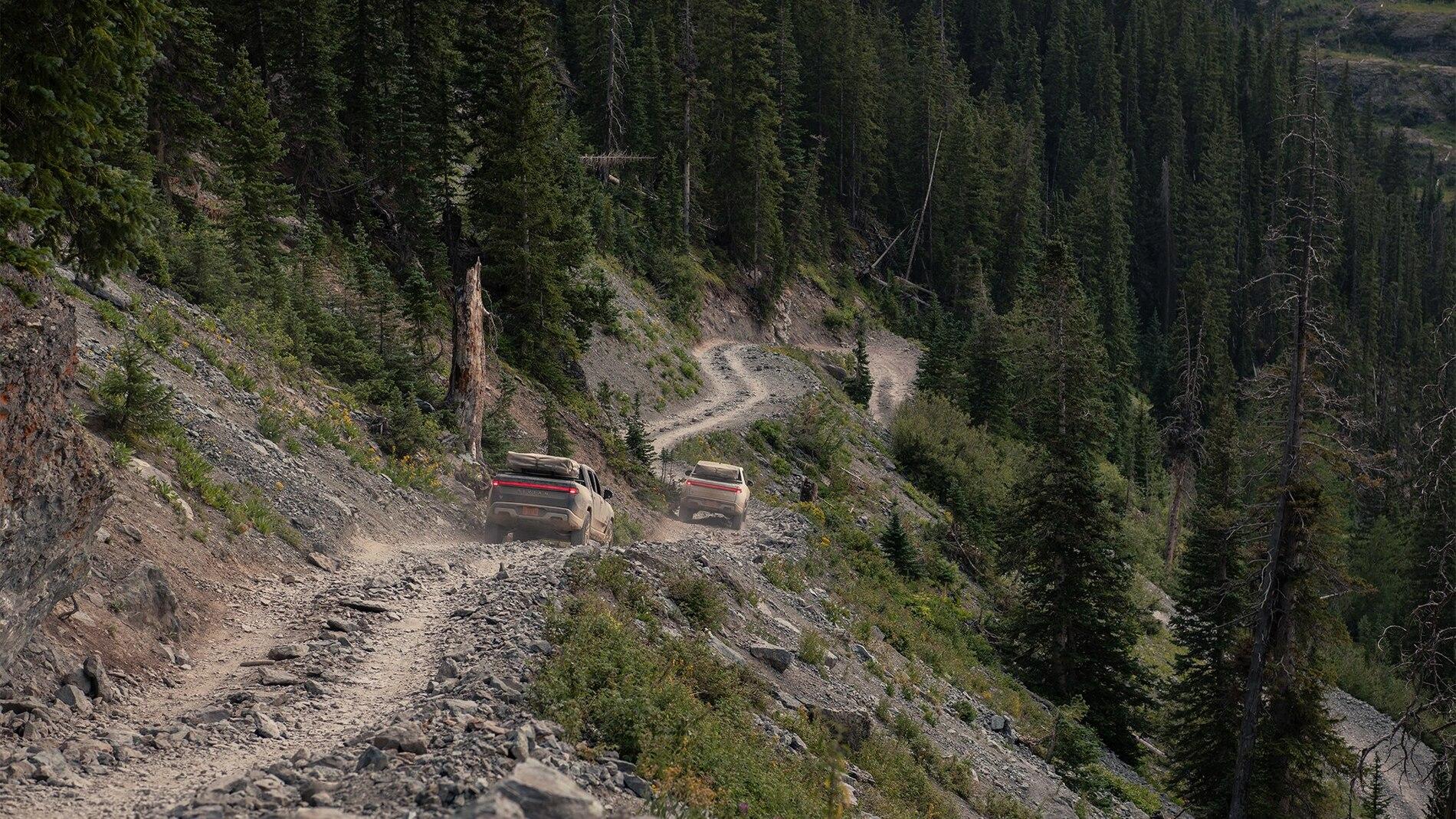 Rivian R1T R1S Part 2: We Drive the 2022 Rivian R1T Off-Road Across the Trans-America Trail - by MotorTrend Rivian_TAT_Leg_3-31