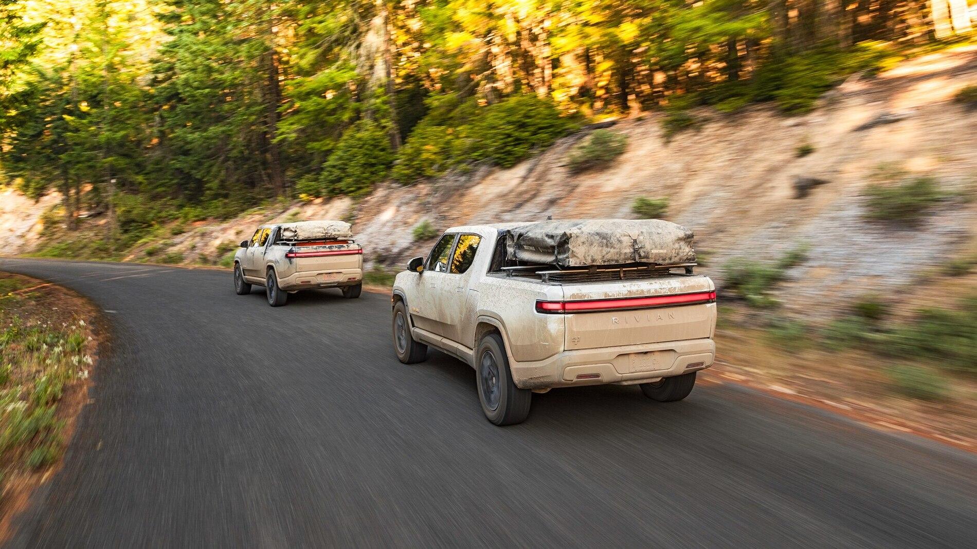 Rivian R1T R1S Part 2: We Drive the 2022 Rivian R1T Off-Road Across the Trans-America Trail - by MotorTrend 2022-Rivian-R1T-Leg-5-30