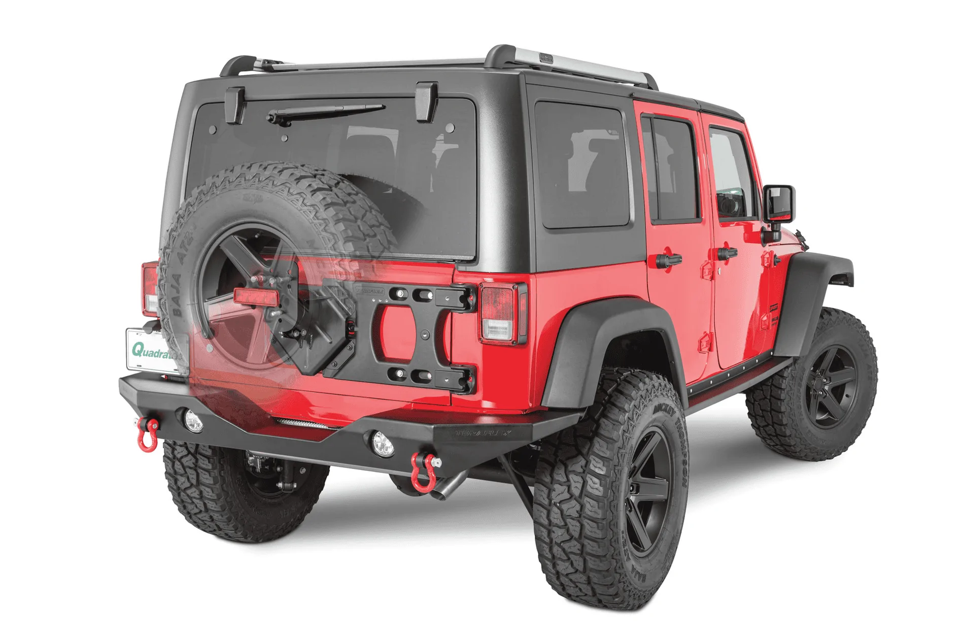 Rivian R1T R1S Full size spare external placement 1631760176387