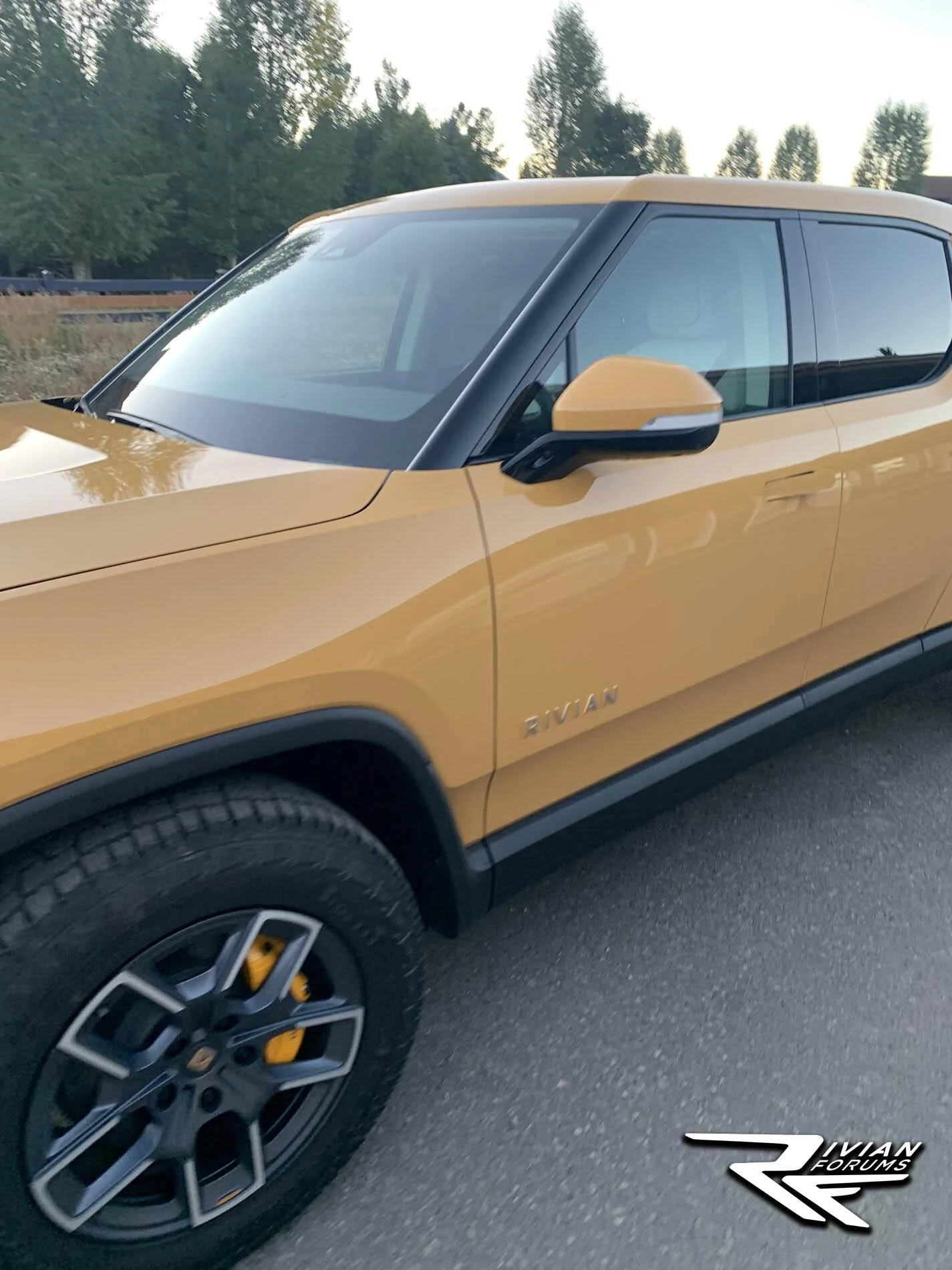 Rivian R1T R1S COMPASS YELLOW R1T Photos Compass Yellow R1T Rivian