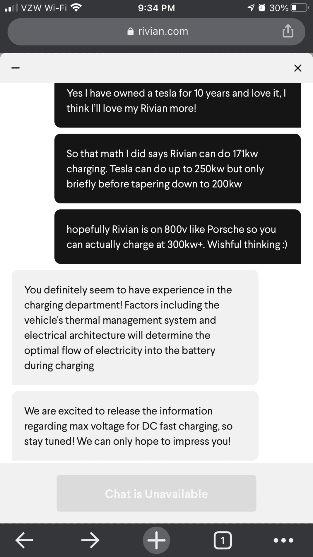 Rivian R1T R1S Max charging speed 511B7F81-5C9C-475E-9E76-5E07CCFD30A6
