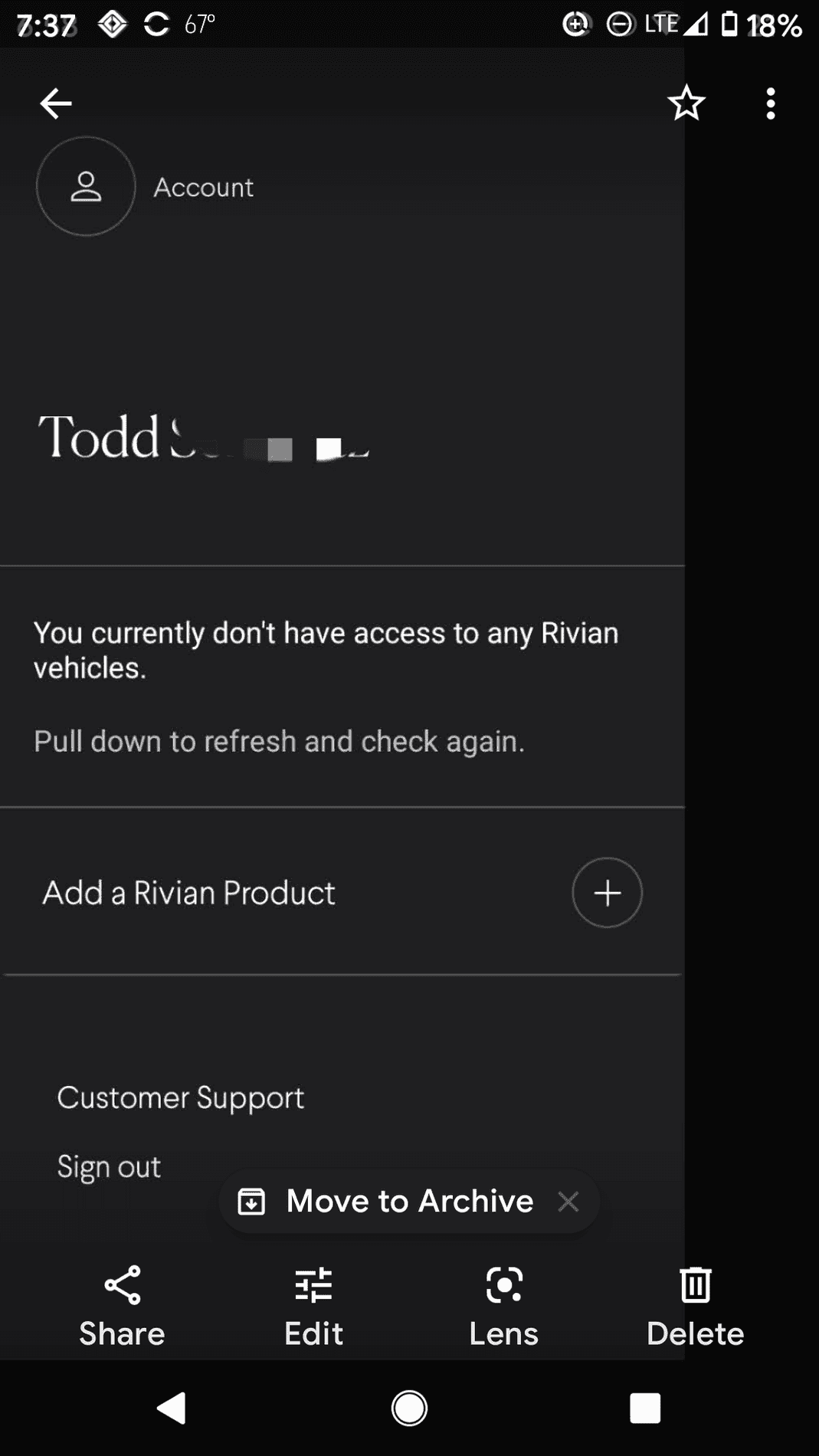 Rivian R1T R1S Rivian App launched on Apple App Store & Google Play store! Screenshot_20210917-193756