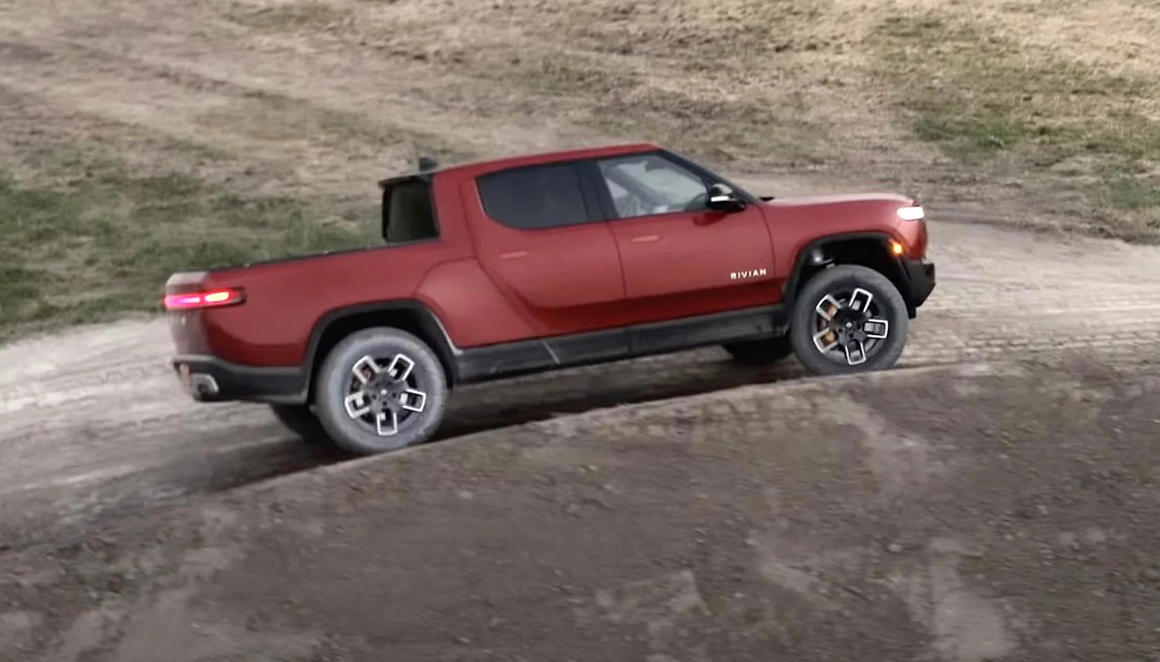 Rivian R1T R1S RED CANYON Rivian Photos Rivian R1T Red Canyon Color 2