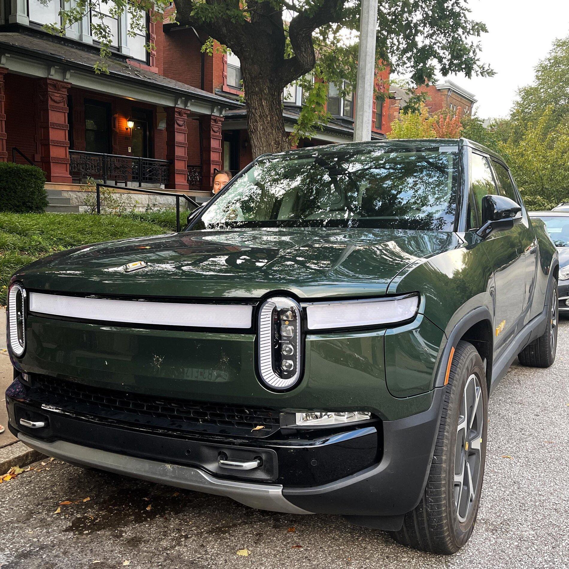 Rivian R1T R1S FOREST GREEN R1T Photos Fresh off the assembly line(2)