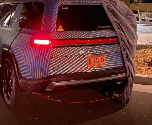 Rivian R1T R1S Slight variations in rear lights 1632154801605