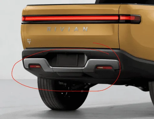 Rivian R1T R1S Slight variations in rear lights 1632154857159