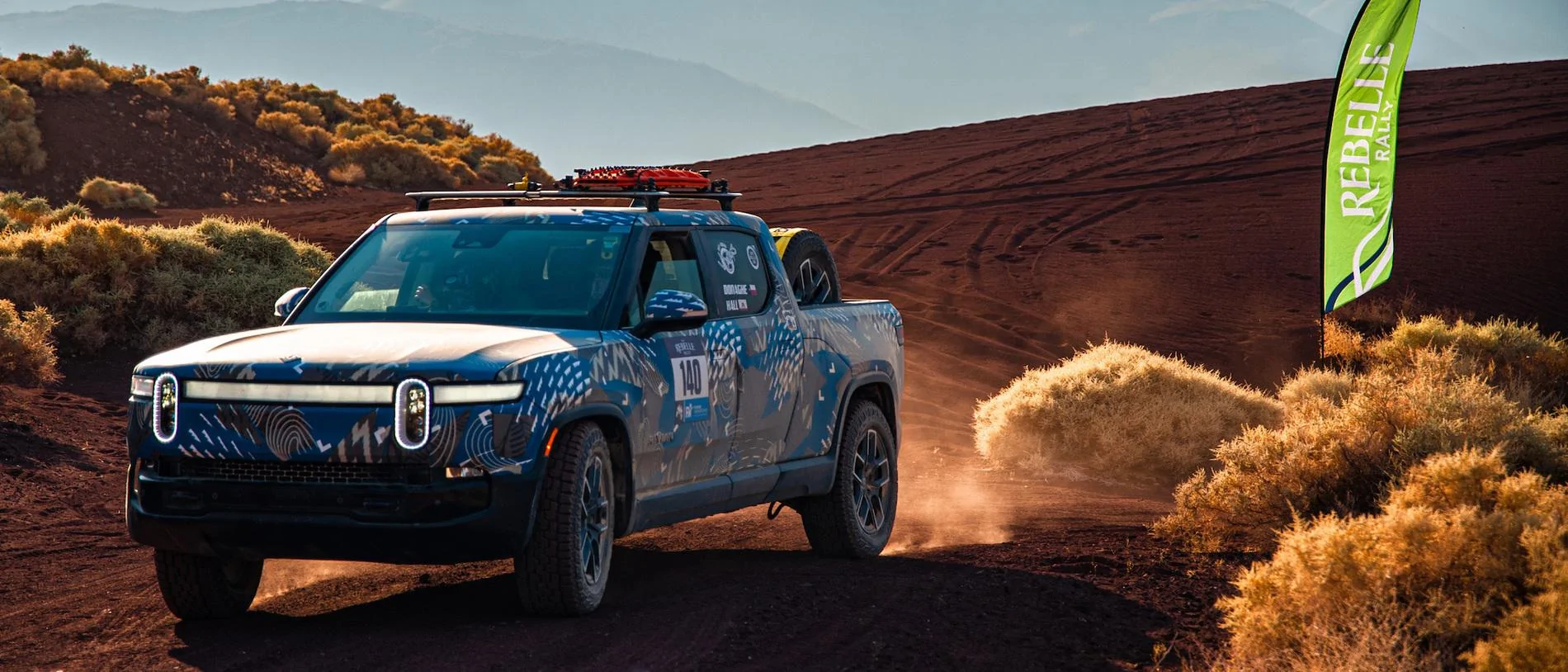 Rivian R1T R1S R1T set for Rebelle Rally 2021 [Oct 7th - 16th] RegineTriasRR2020-532