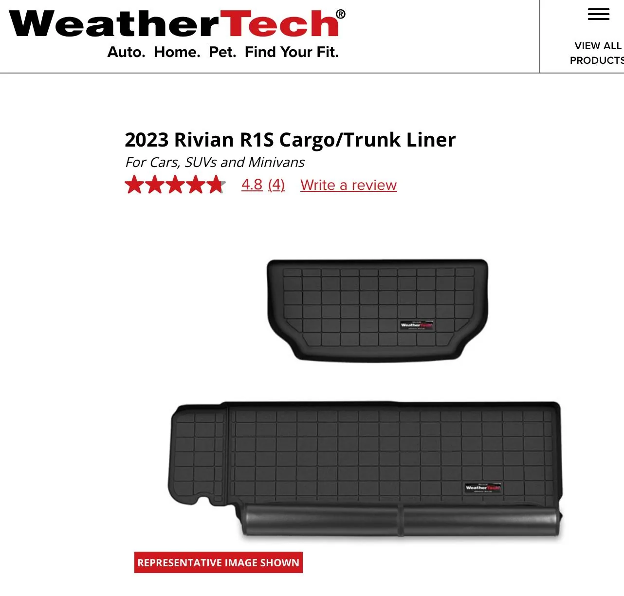 Rivian R1T R1S Rear cargo liner for R1S? IMG_0274