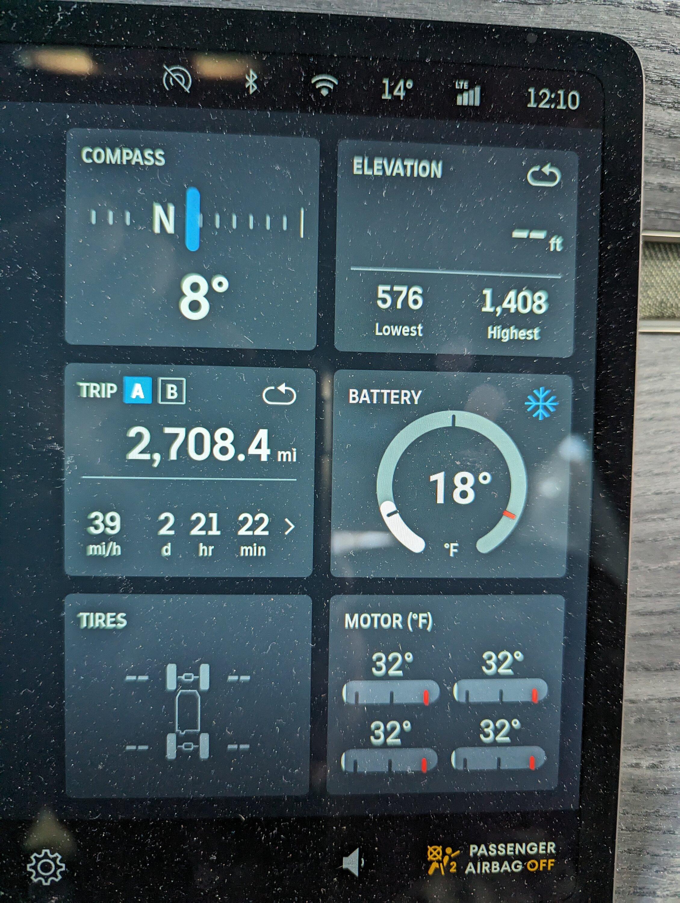 Rivian R1T R1S My cold weather charging experience.. not great. 1000002626