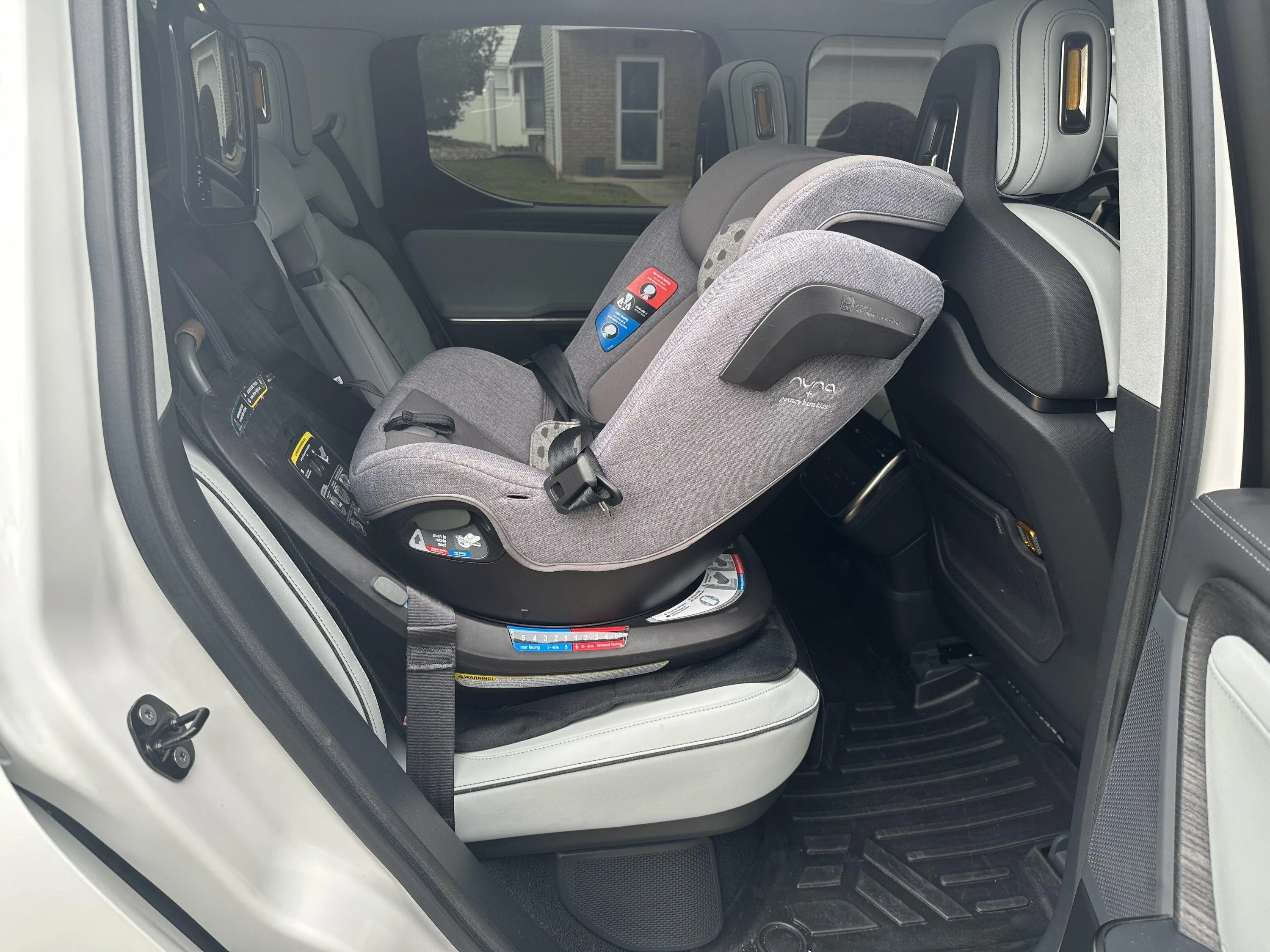 Rivian R1T R1S R1T Car Seat Anyone? IMG_5370