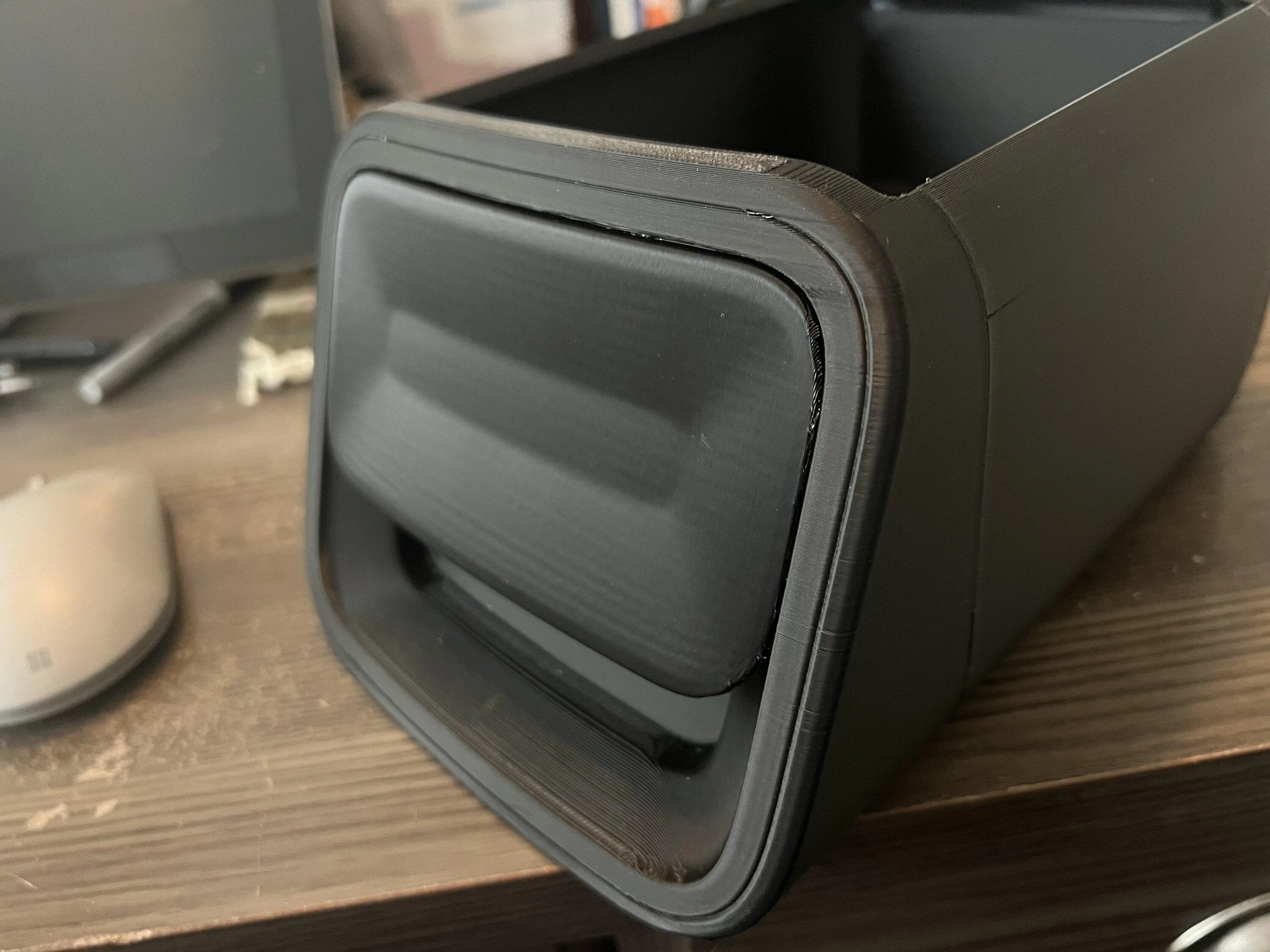 Rivian R1T R1S My 3D printed OEM-looking Camp Speaker Drawer IMG_5139