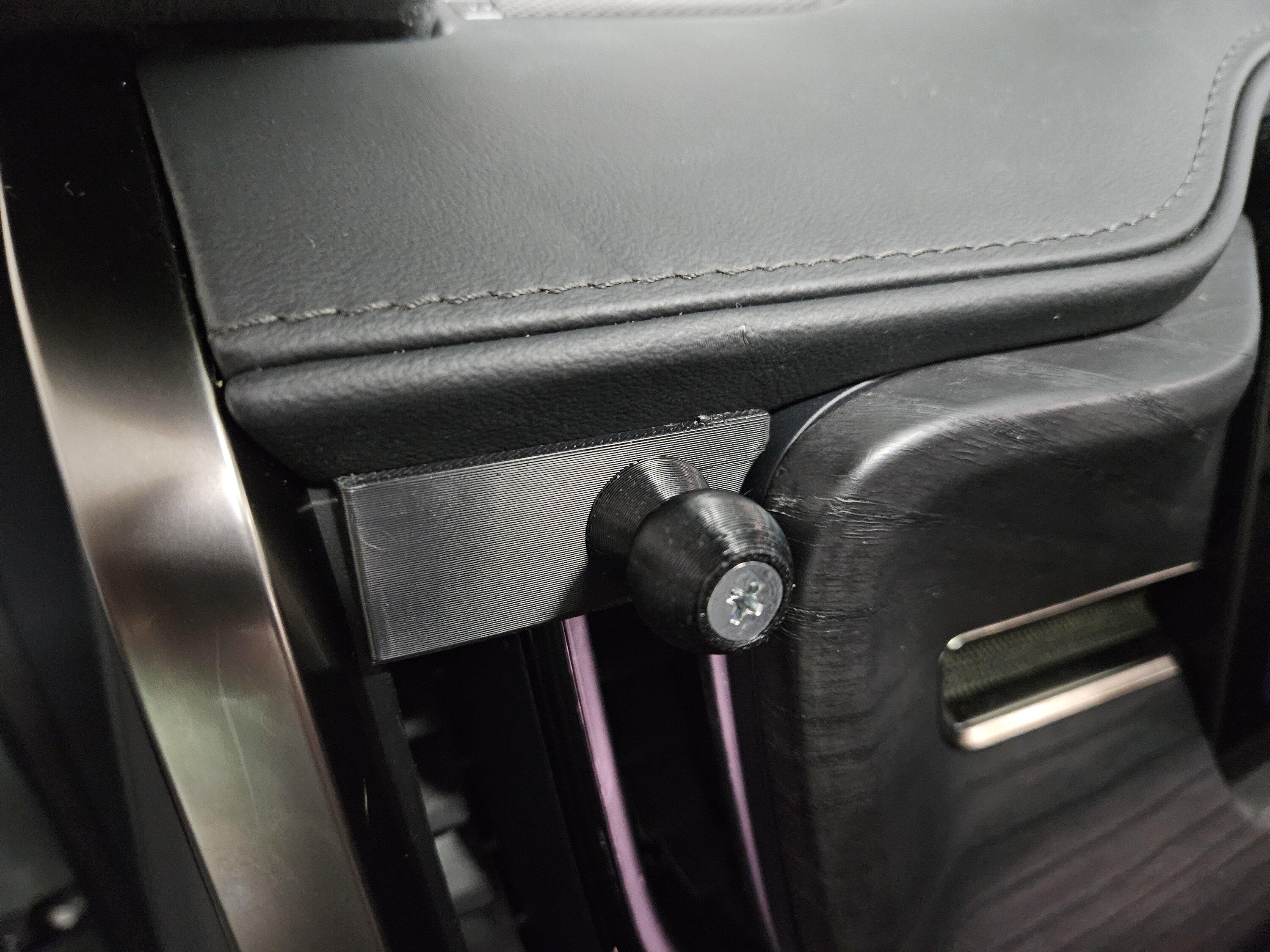 Rivian R1T R1S NEW - OpenSourceEV Parts NextGen Phone Mount - Driver and Passanger 20240109_221918