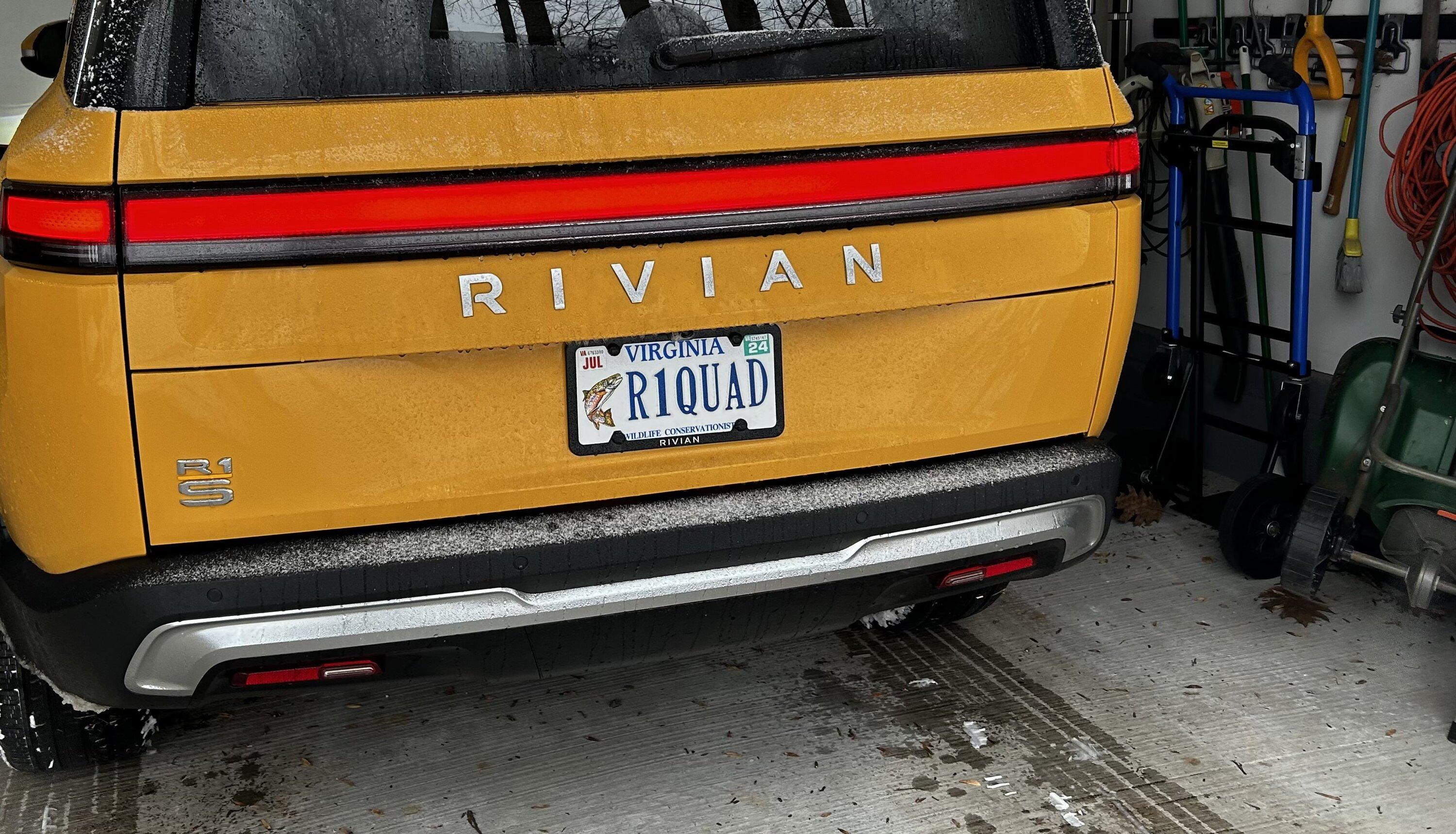 Rivian R1T R1S Show us your Rivian vanity plates! IMG_0013