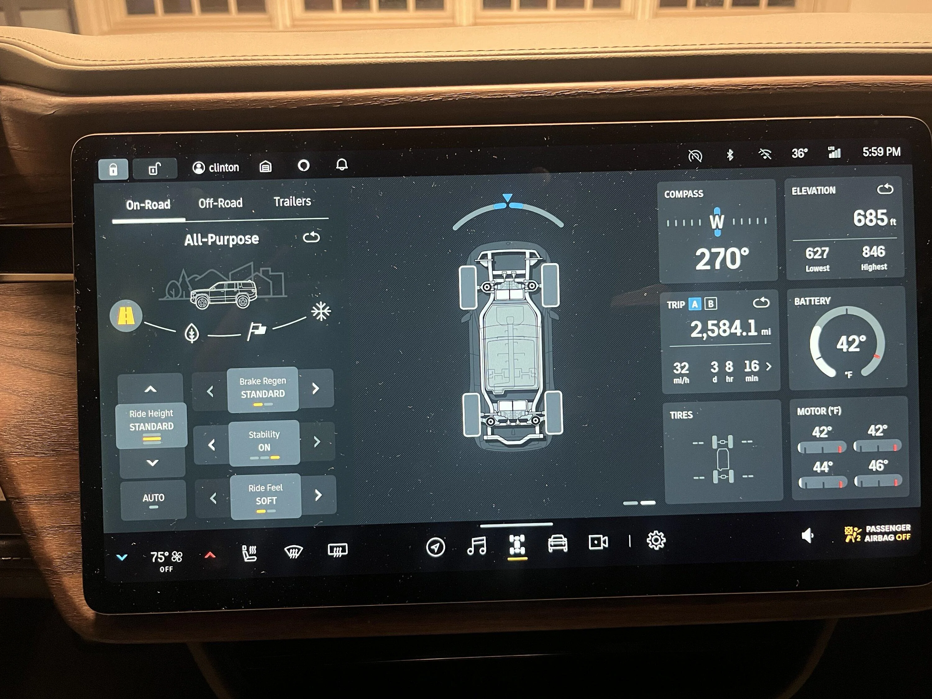 Rivian R1T R1S Lost all acceleration in snow IMG_7309