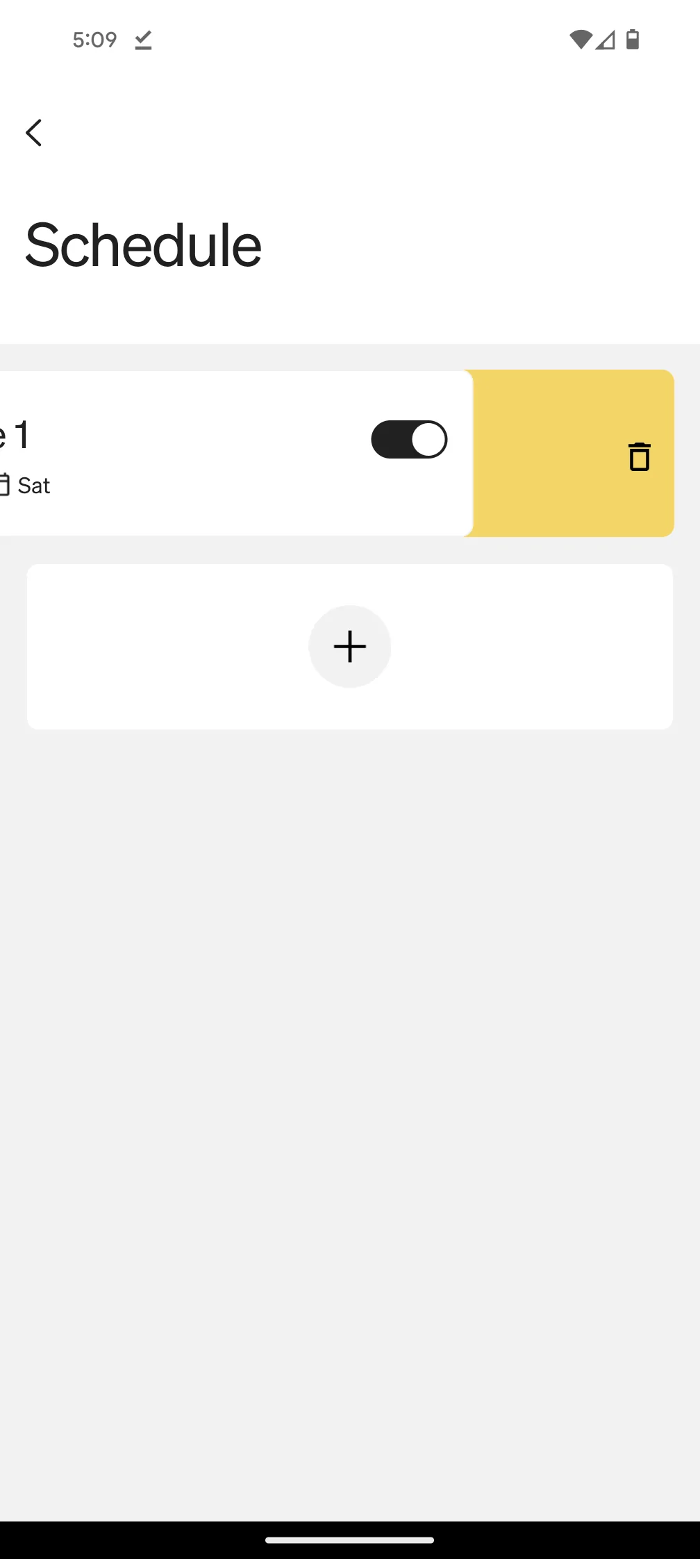 Rivian R1T R1S [App] How to delete a Schedule? 1000005613