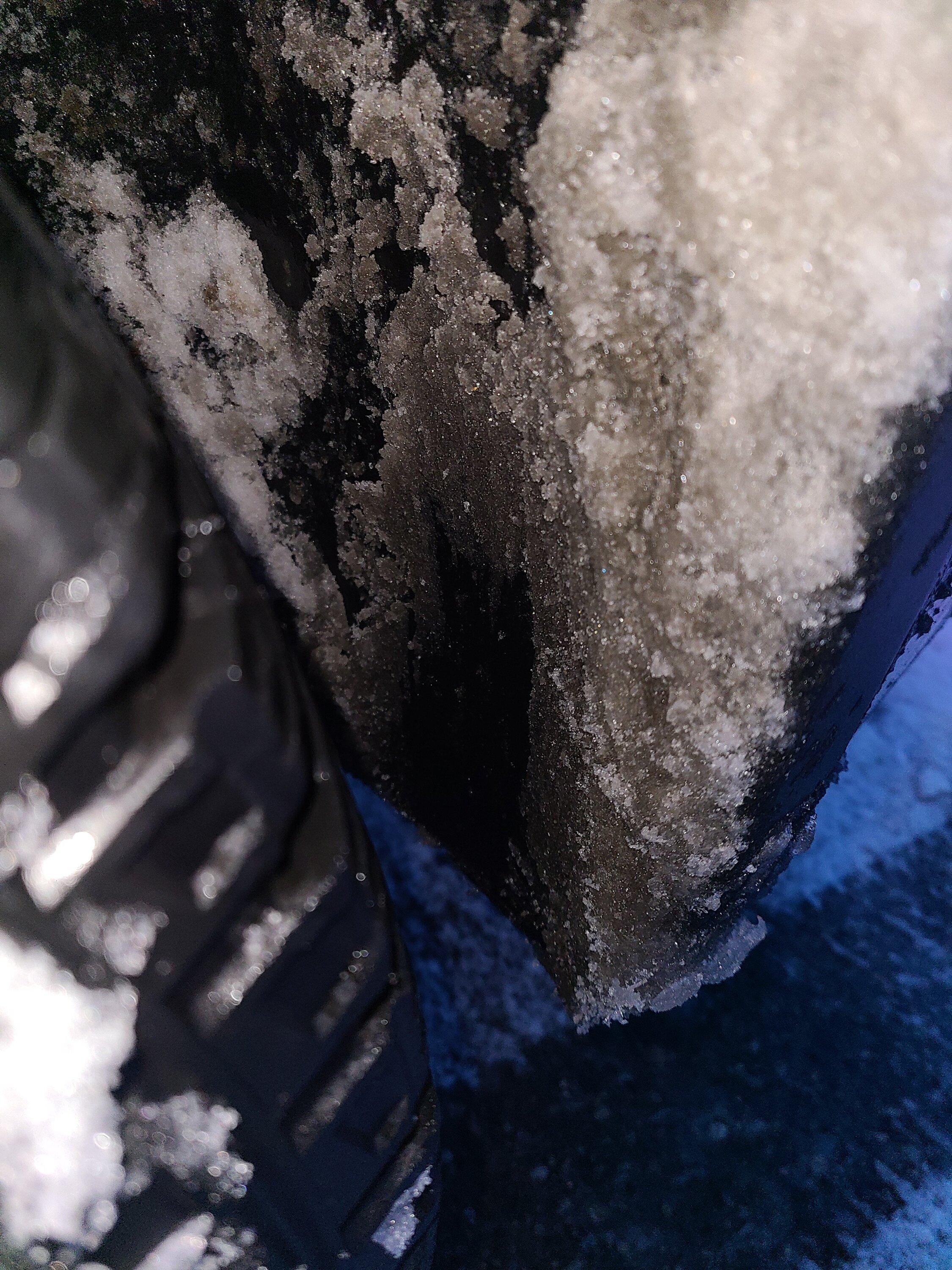 Rivian R1T R1S Snow / ice chains on a quad R1T? 20240117_075742