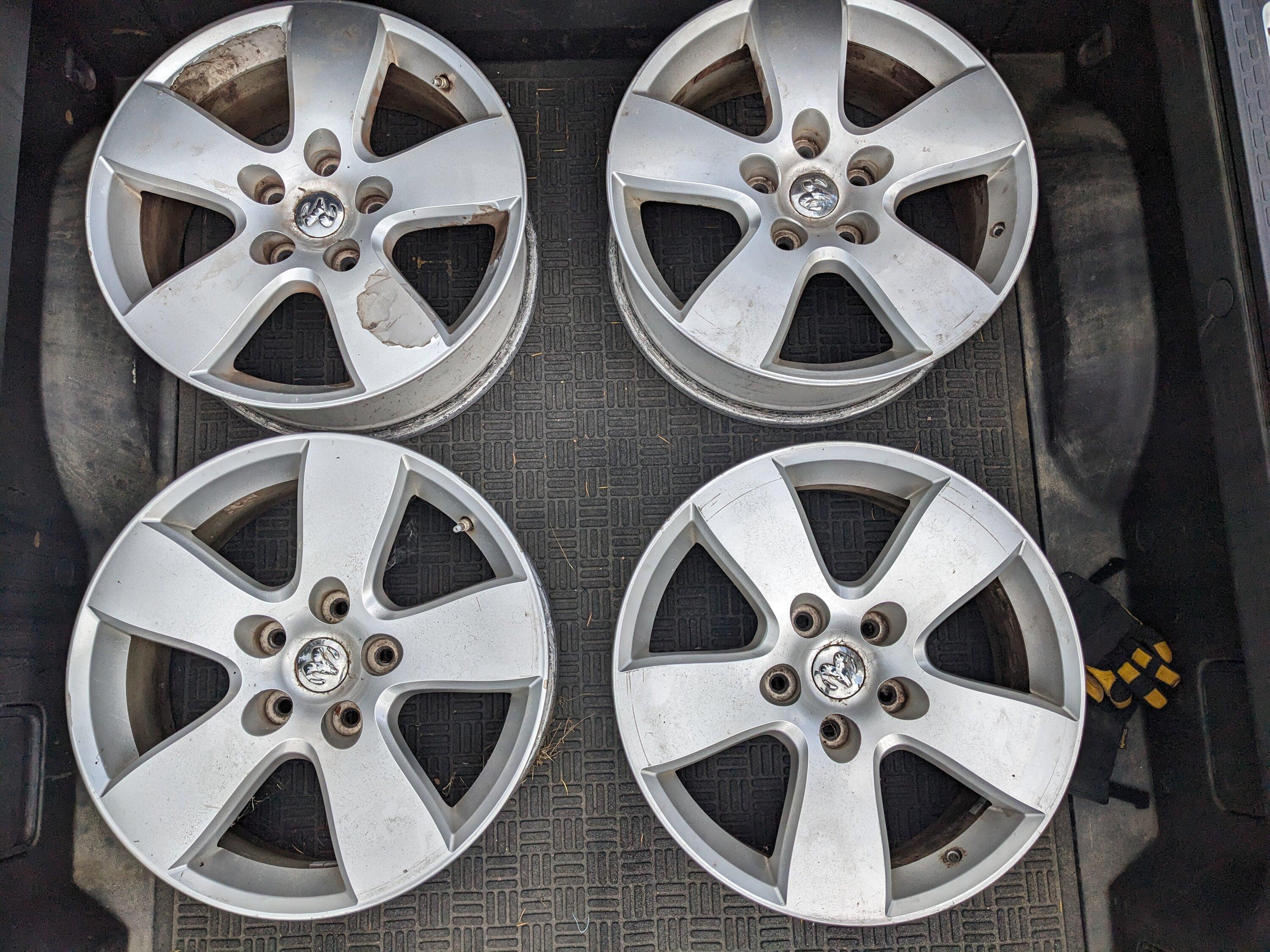 Rivian R1T R1S Affordable Winter Wheels Setup: Ram 2363 pxl_20230822_193623811-