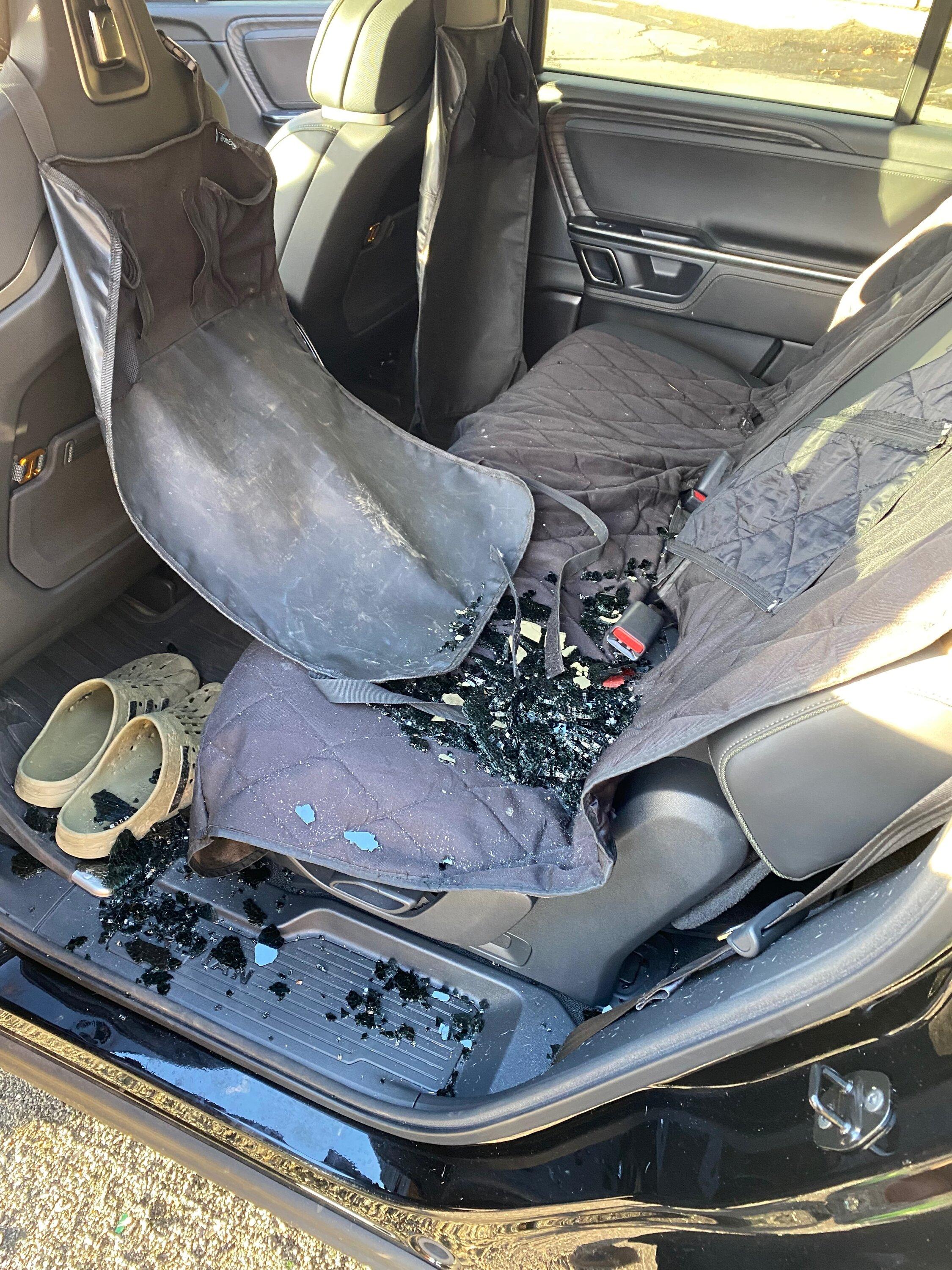Rivian R1T R1S Rivian BREAK IN caught on gear guard camera video 1705609370549