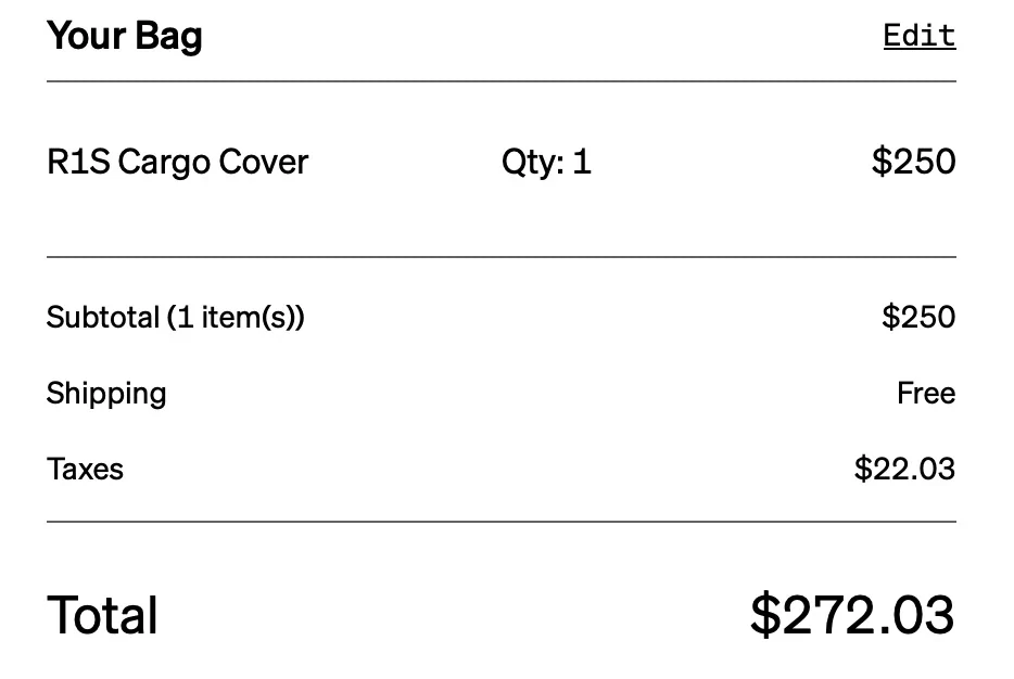 Rivian R1T R1S R1S Rear cargo covers launched and in-stock! 1-2