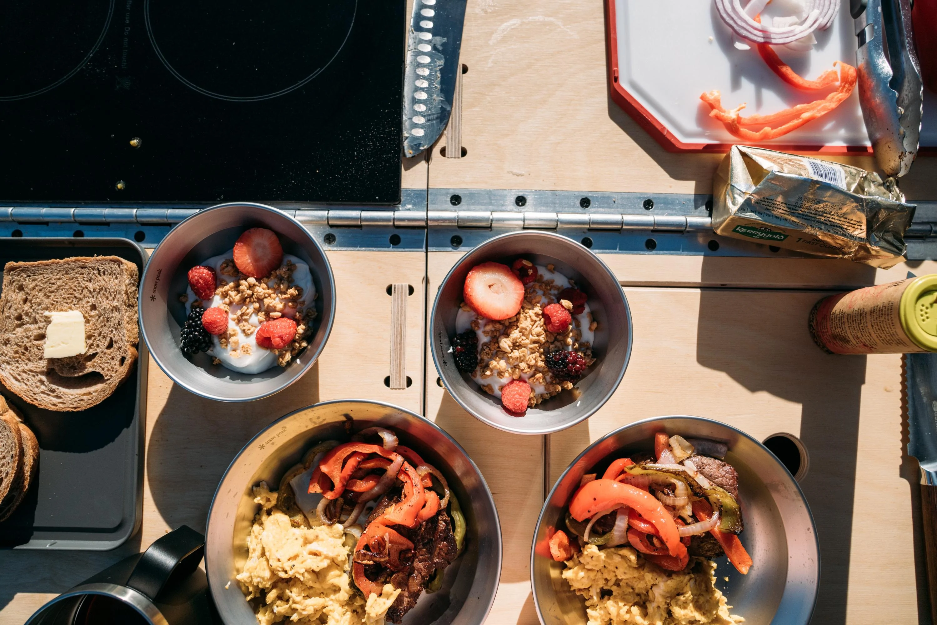 Rivian R1T R1S Only Rivian Specific Camp Kitchens on the market -- Thunderbolt Camp Kitchen kyson-dana-tas-dr-05370