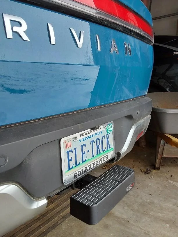 Rivian R1T R1S Show us your Rivian vanity plates! Rivian license plat
