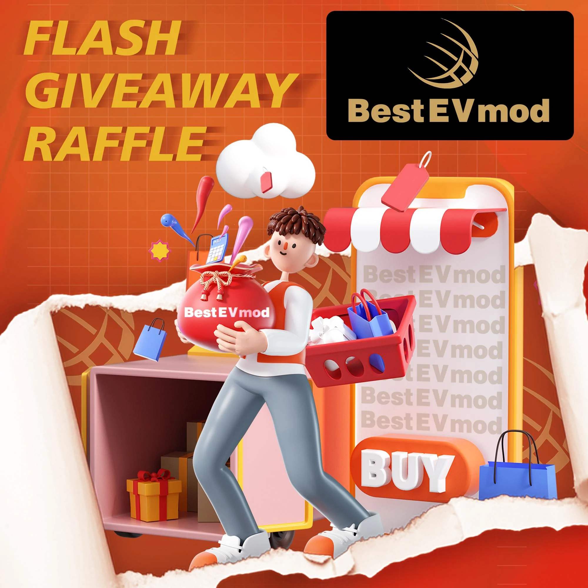 Rivian R1T R1S 【BestEvMod】Weekend Flash Giveaway Raffle. End on Monday 1/22 20:00 PDT Time 1705751750541