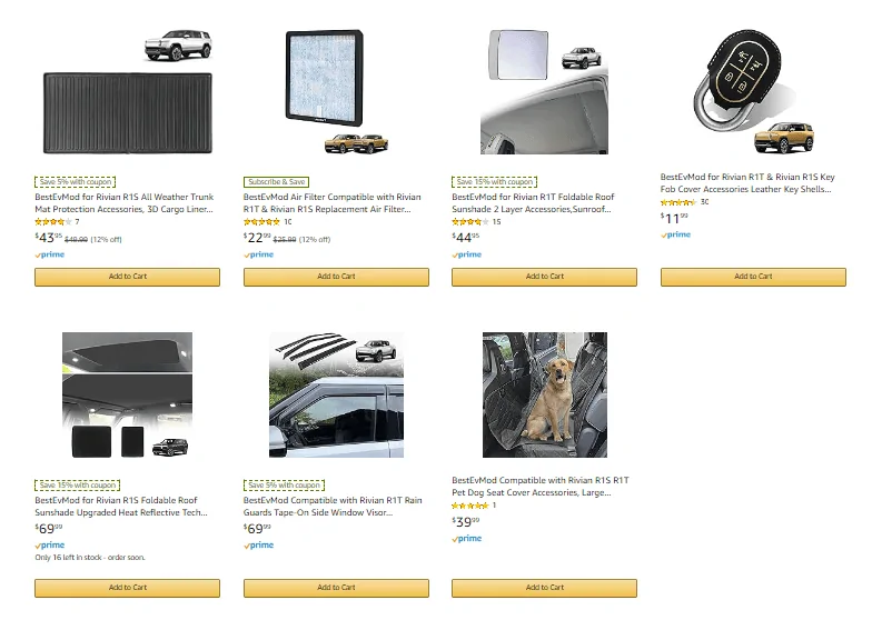 Rivian R1T R1S 【BestEvMod】Weekend Flash Giveaway Raffle. End on Monday 1/22 20:00 PDT Time 1705752117863